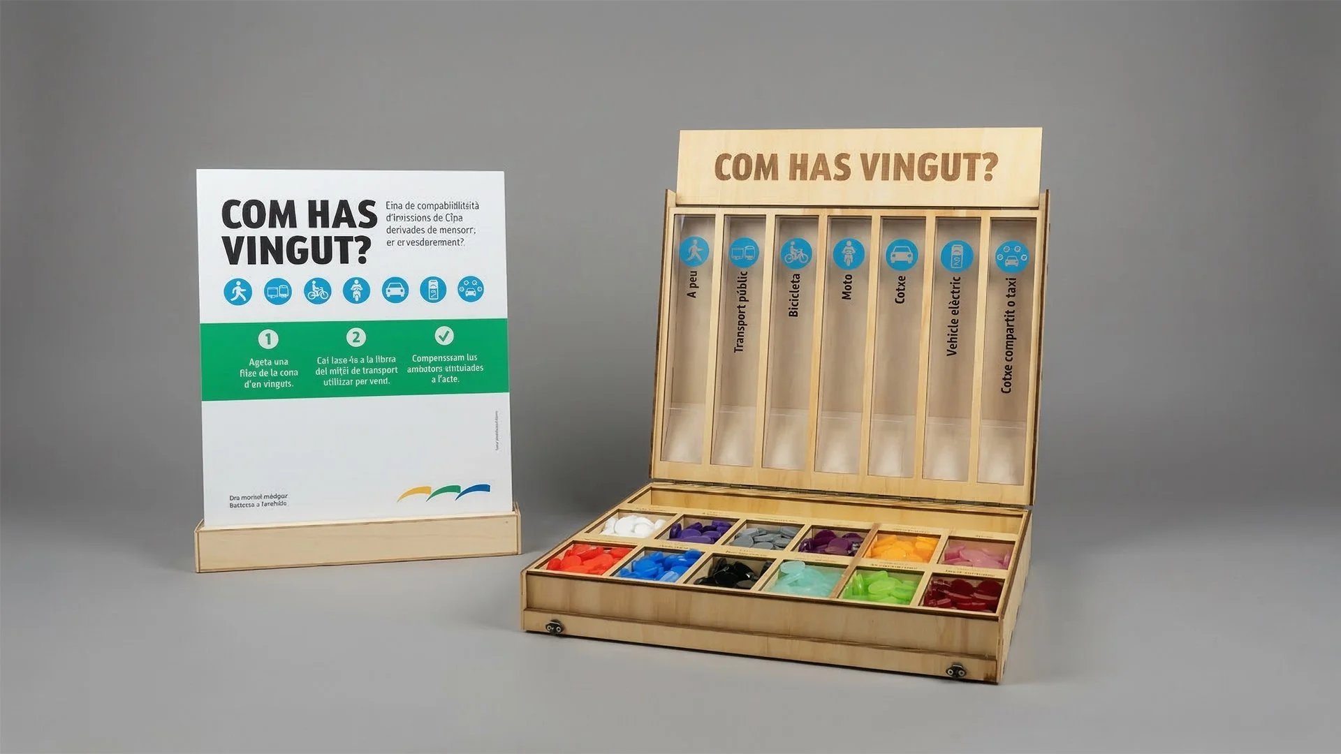 Kit "Com has vingut?" pel Grup Tersa