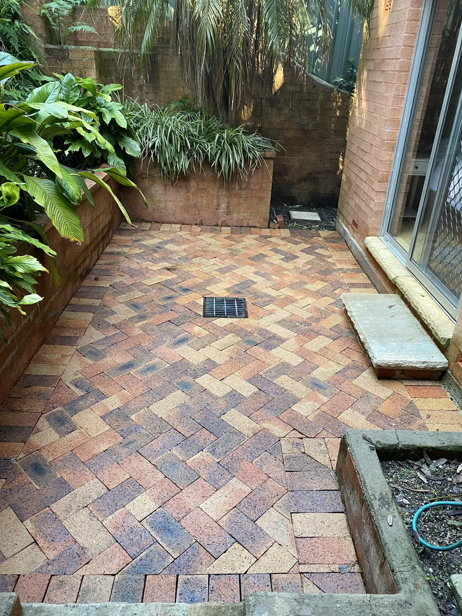 After garden transformation