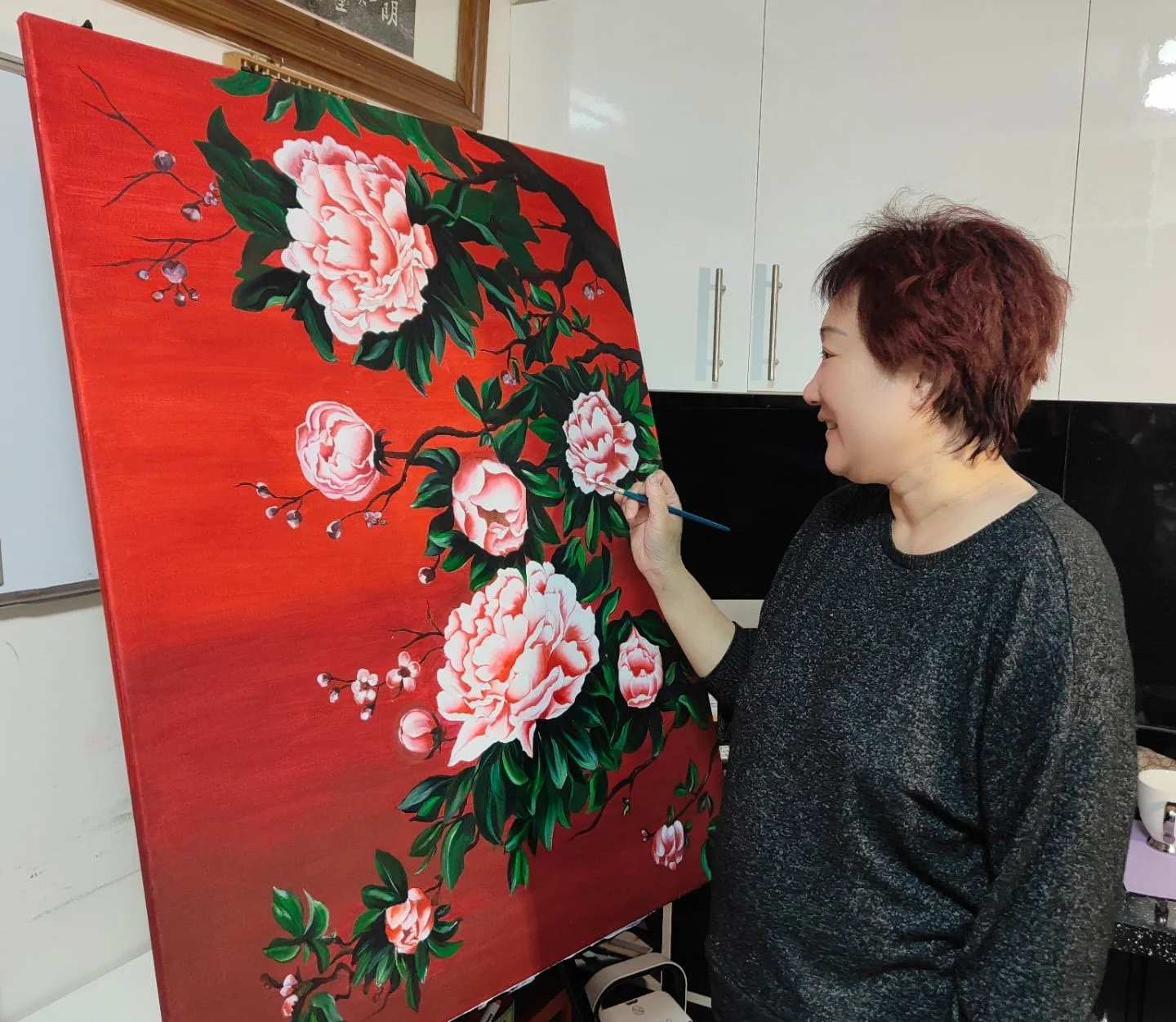 Family-friendly Chinese Ink Painting