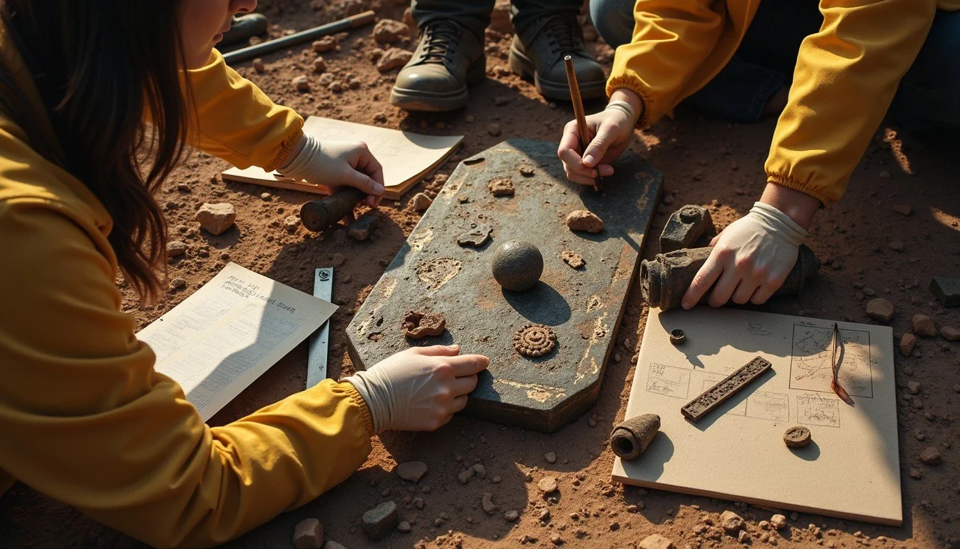 Collection Bites: Families - Archaeologist for the day!
