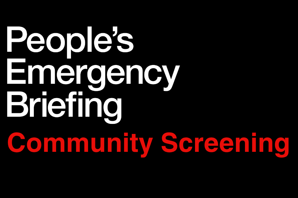 People's Emergency Briefing, hosted by Better Business Network