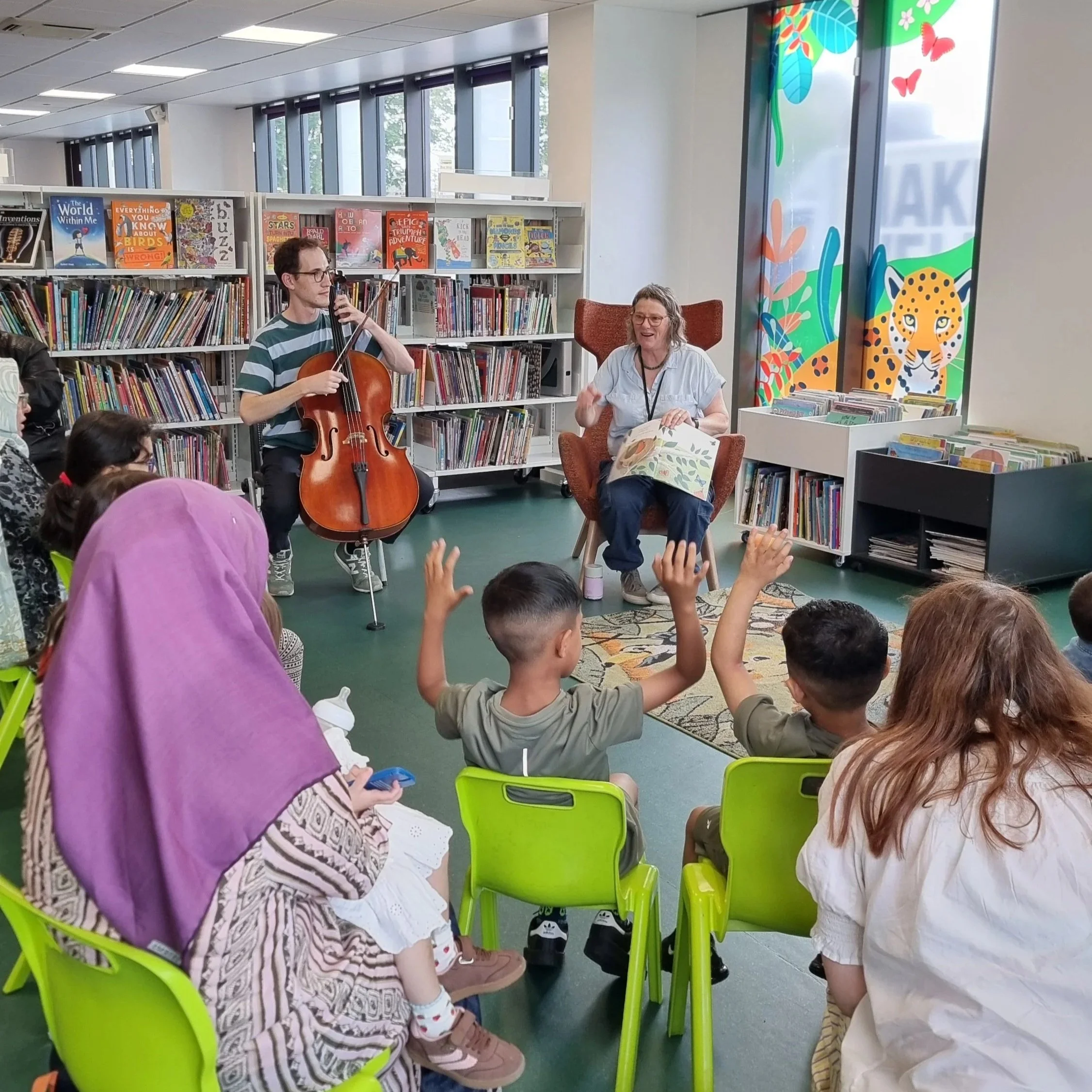 Musical Storytelling with Olympias Music Foundation and Manchester Libraries