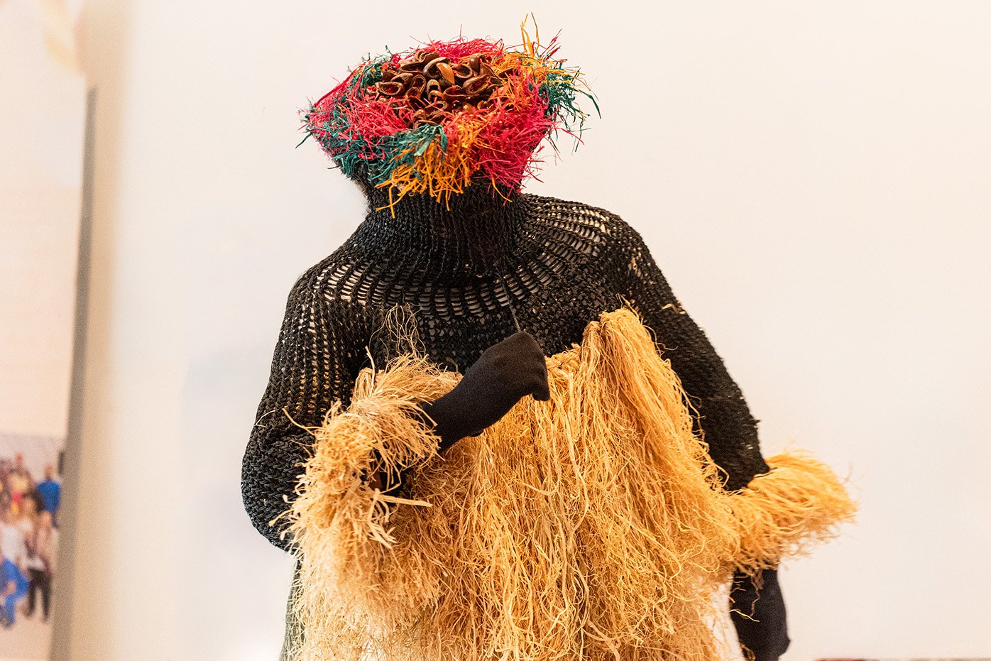A masquerade dance during the Igbo Arts and Culture Day 2026 at Manchester Museum.