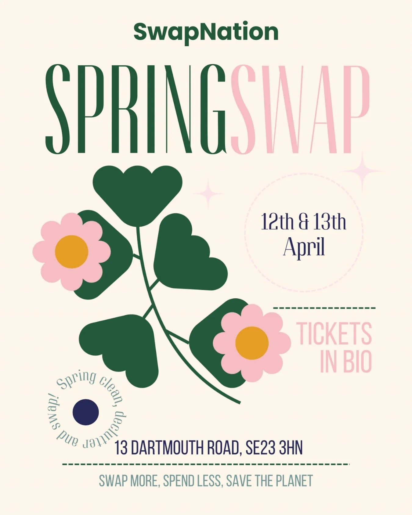 Location Drop!📍Forest Hill, we&rsquo;re coming back! 
In just over two weeks, we&rsquo;ll be bringing you fresh spring pieces and some seriously good workwear &mdash; all ready to swap. Gorgeous finds, new season energy, and feel-good fashion. You i