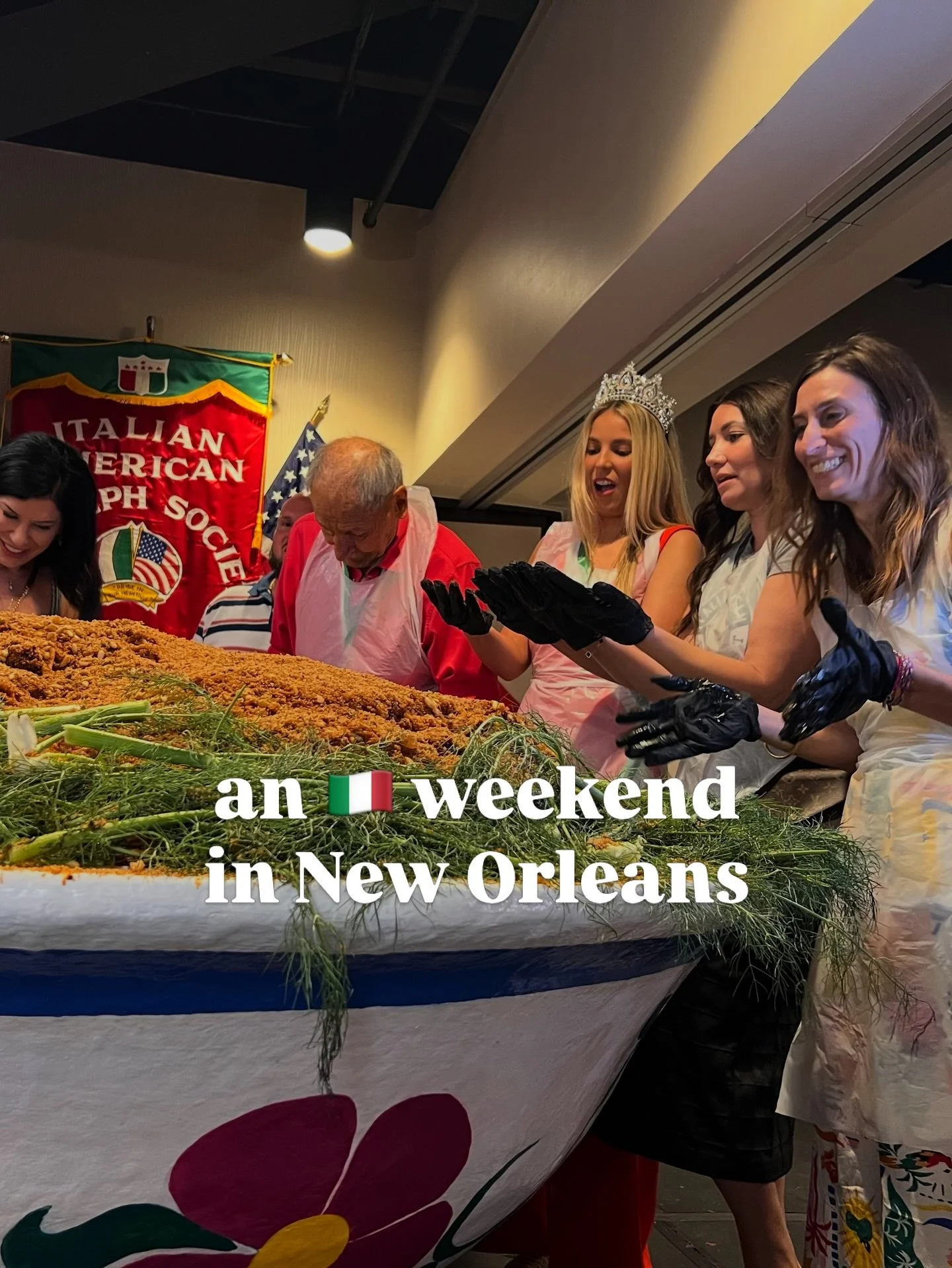 Came for the pasta and the parade, left with so much more 🇮🇹 Friends, family, and a heart full of love for New Orleans with memories for life ⚜️

Thank you to @iasjs_nola @ashleighfonte29 @julianna.papa.art @lenaprima @dgrecobxny for welcoming me ❤