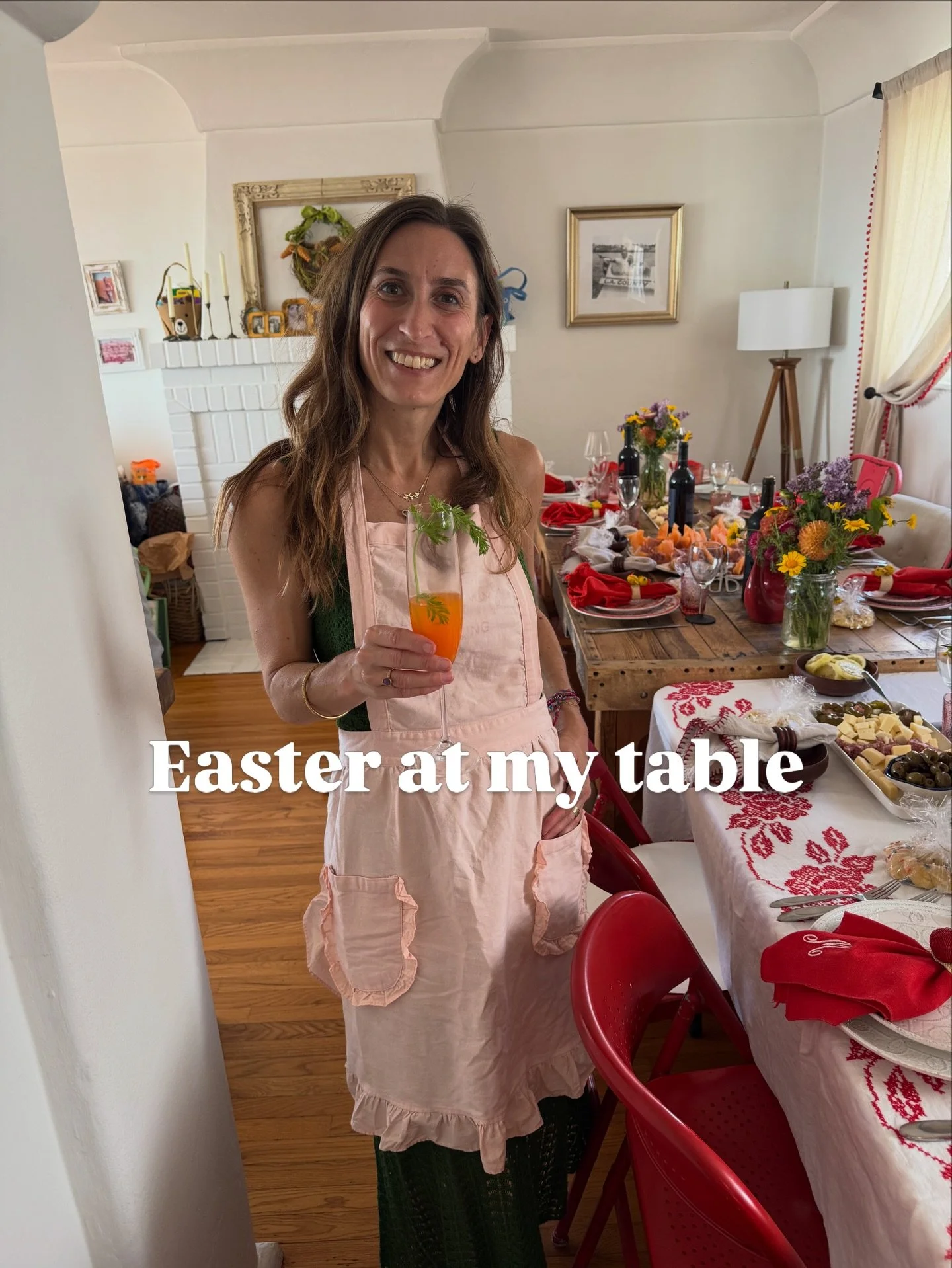 Easter at my table🥂Good food, great company, and a day that always goes by too fast 🥕

#easter #hostesswiththemostess #hostess #easterdinner