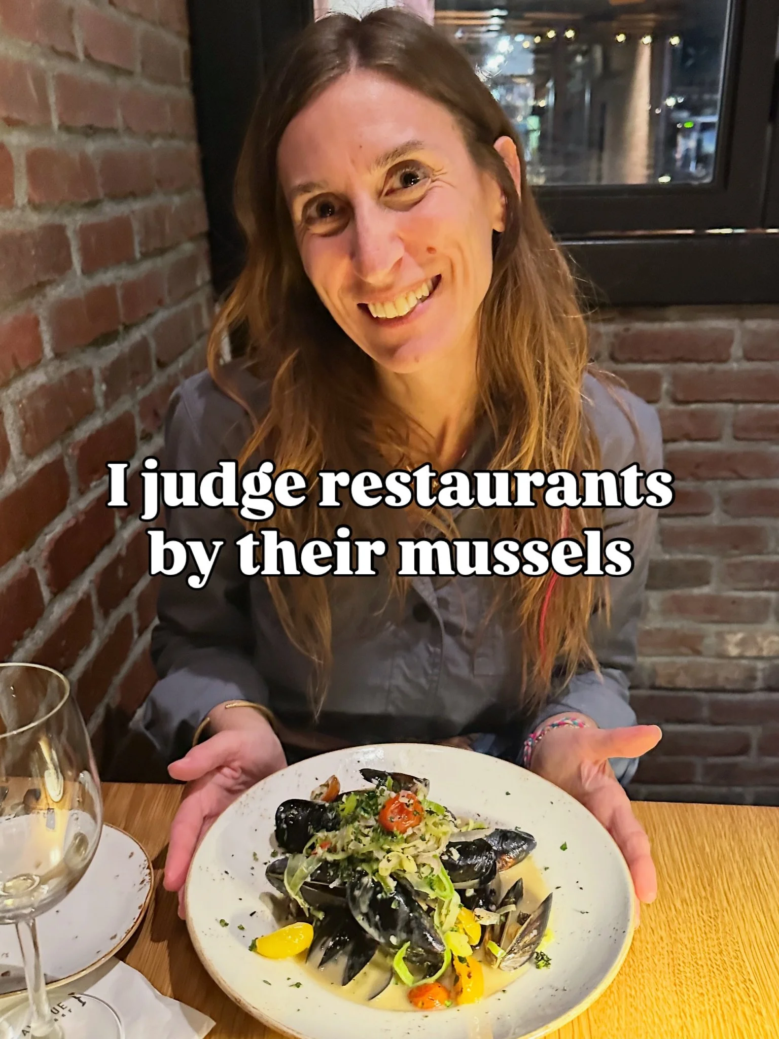 I judge restaurants by their mussels. 

Delicious flavor with great broth. 
But they did not serve it with bread! What do you soak up the broth with if no bread?!
Bread is a must &mdash; who&rsquo;s with me on this?

📍 @230forestavenue 

If mussels 