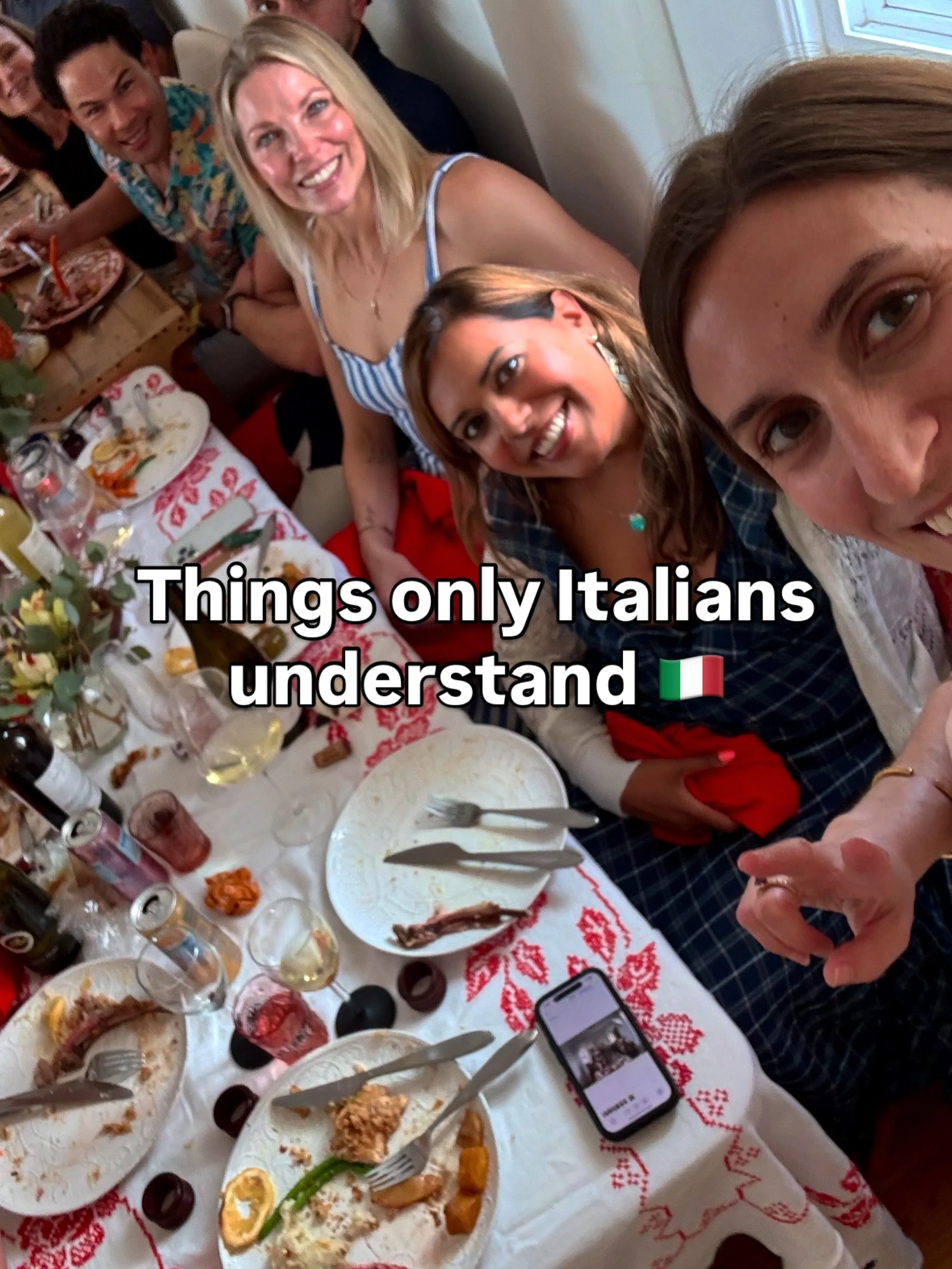 Maybe your family table looked like this too. 

Long dinners. Loud conversations. Too much food. Someone always serving. 

No matter where Italians ended up, so many of these traditions stayed the same. 

Different places, different versions&hellip; 