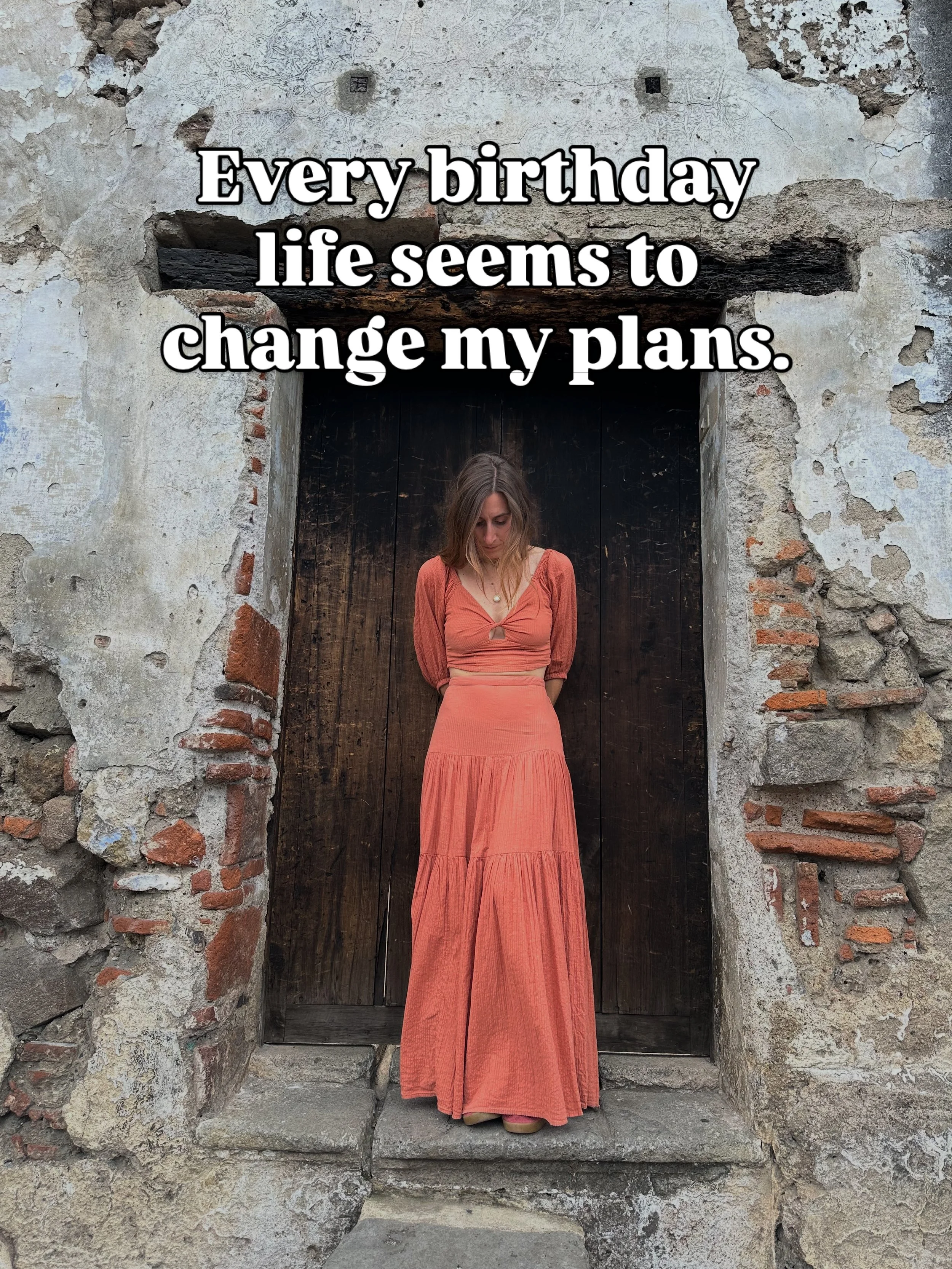Every year life seems to ask me to begin again.

Some years it&rsquo;s looked like leaving a corporate job. Other years it&rsquo;s meant letting go of something.
And this year it&rsquo;s another transition creating more space than certainty.

For a l