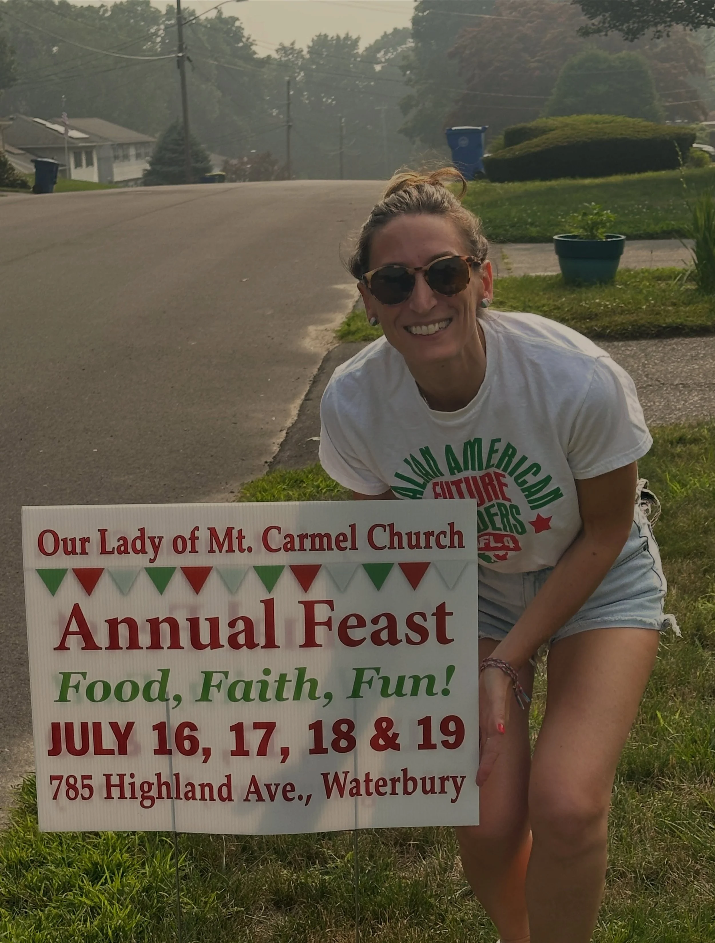 If you&rsquo;ve ever been to @olmcfeastwtby you know the famous pizzelles are a must-have.

My grandmother used to volunteer at the Mount Carmel Feast and pizzelles are a family tradition. Getting to carry on that tradition by helping make them this 