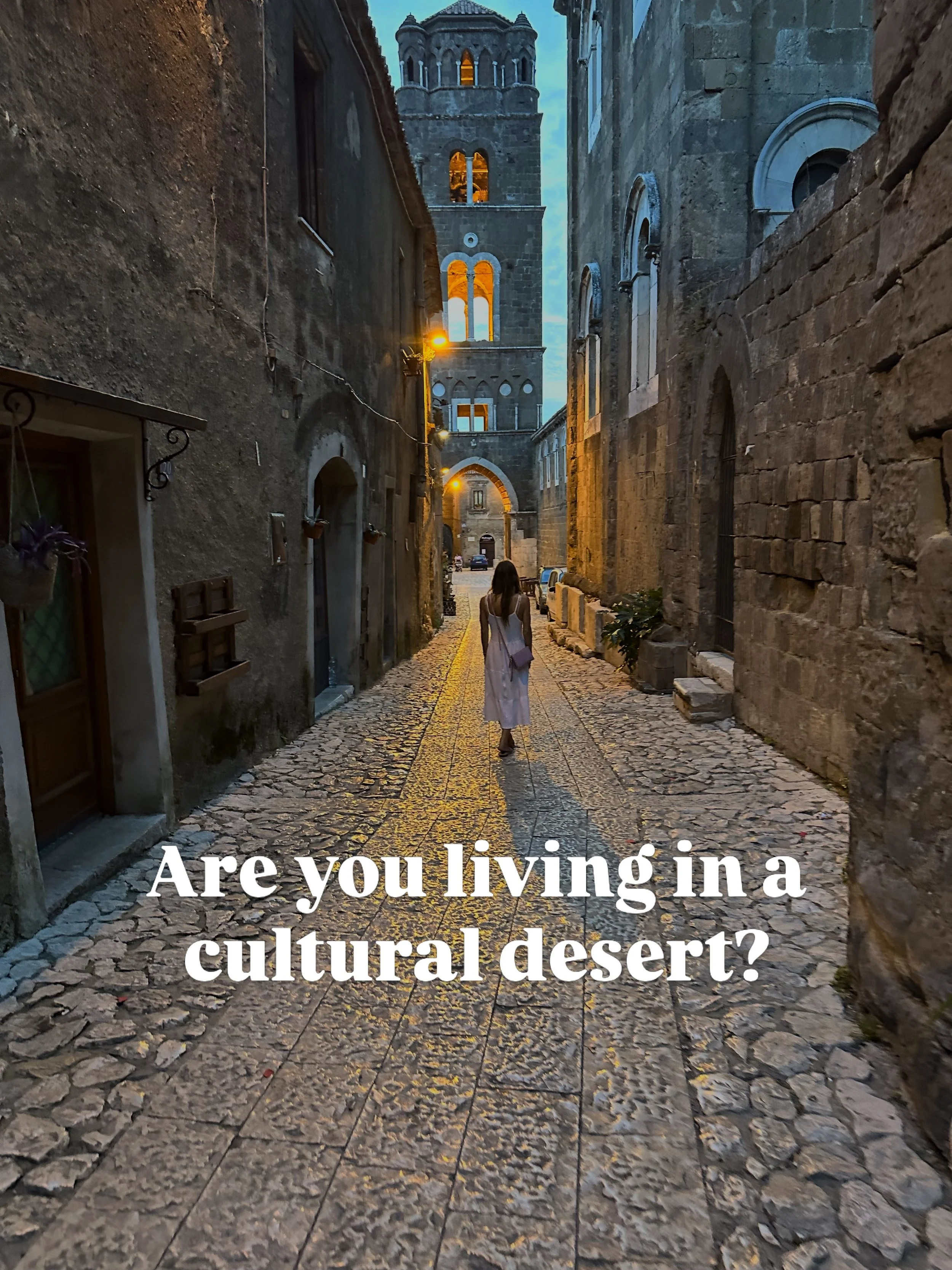 Have you ever felt like something was missing after moving somewhere new?

For me, it was the traditions of growing up in a strong Italian American community. I realized I could bring those traditions to wherever I am.

That is what finding your cult