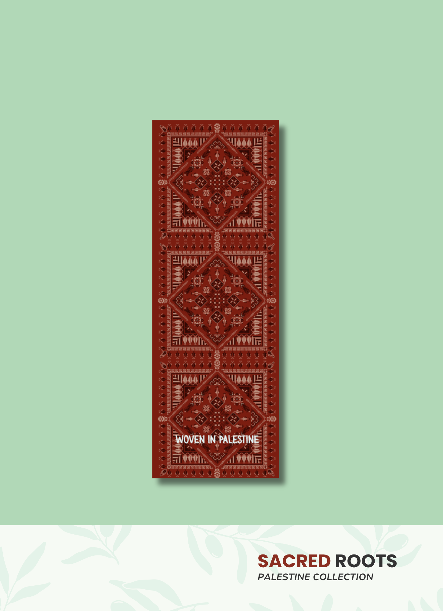 Woven in Palestine Bookmark