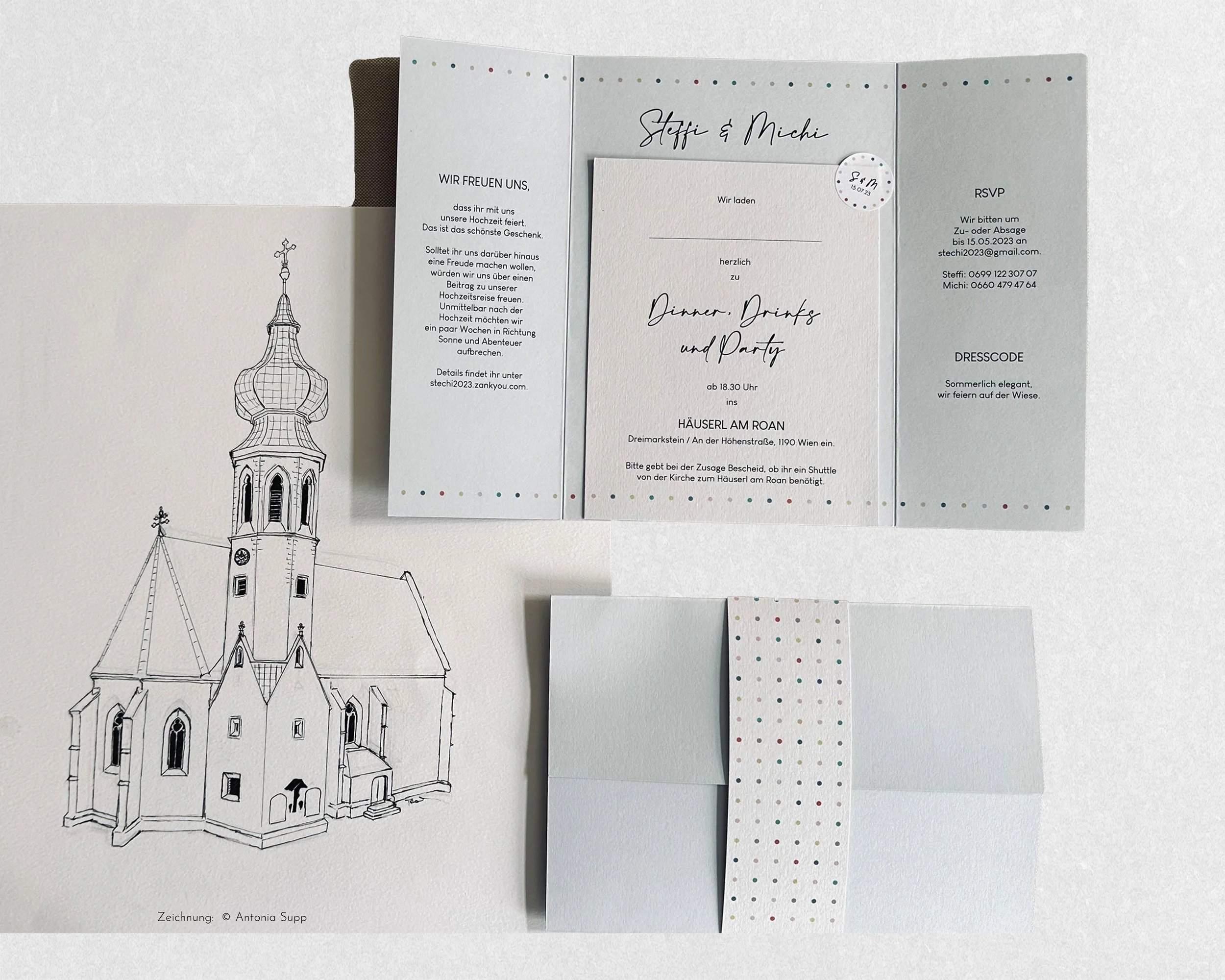 Hochzeitspapeterie S&M