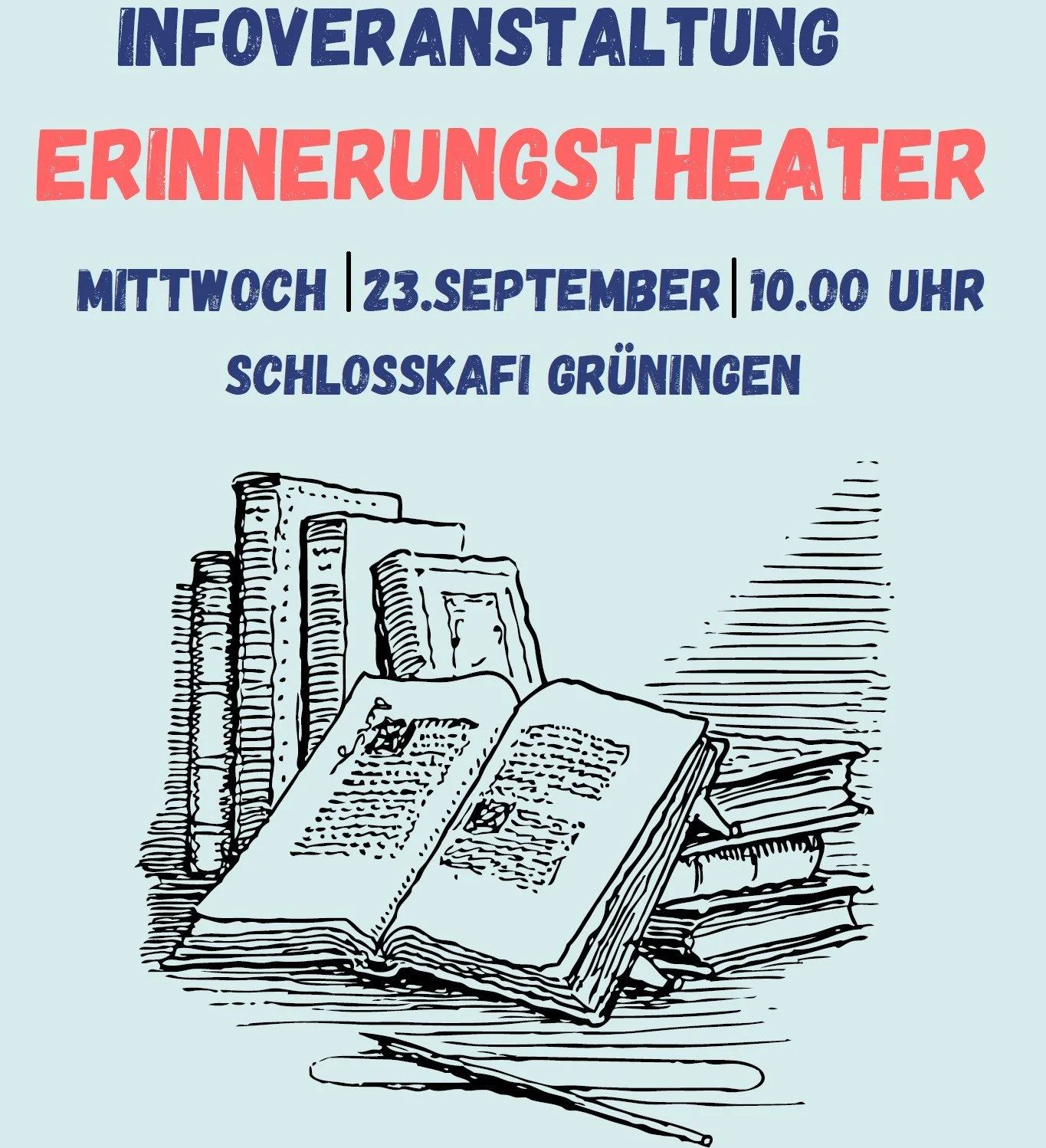Infoveranstaltung Erinnerungstheater