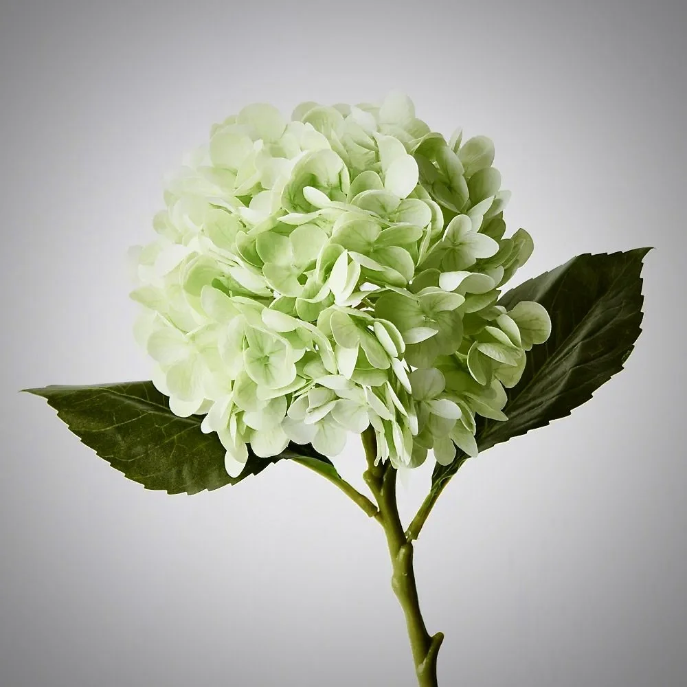 Faux - Hydrangea Light Green