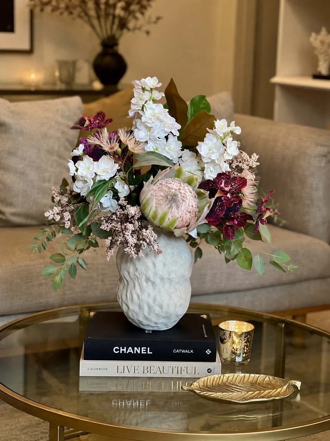 Paris - Faux Flower Arrangement - Sold Out