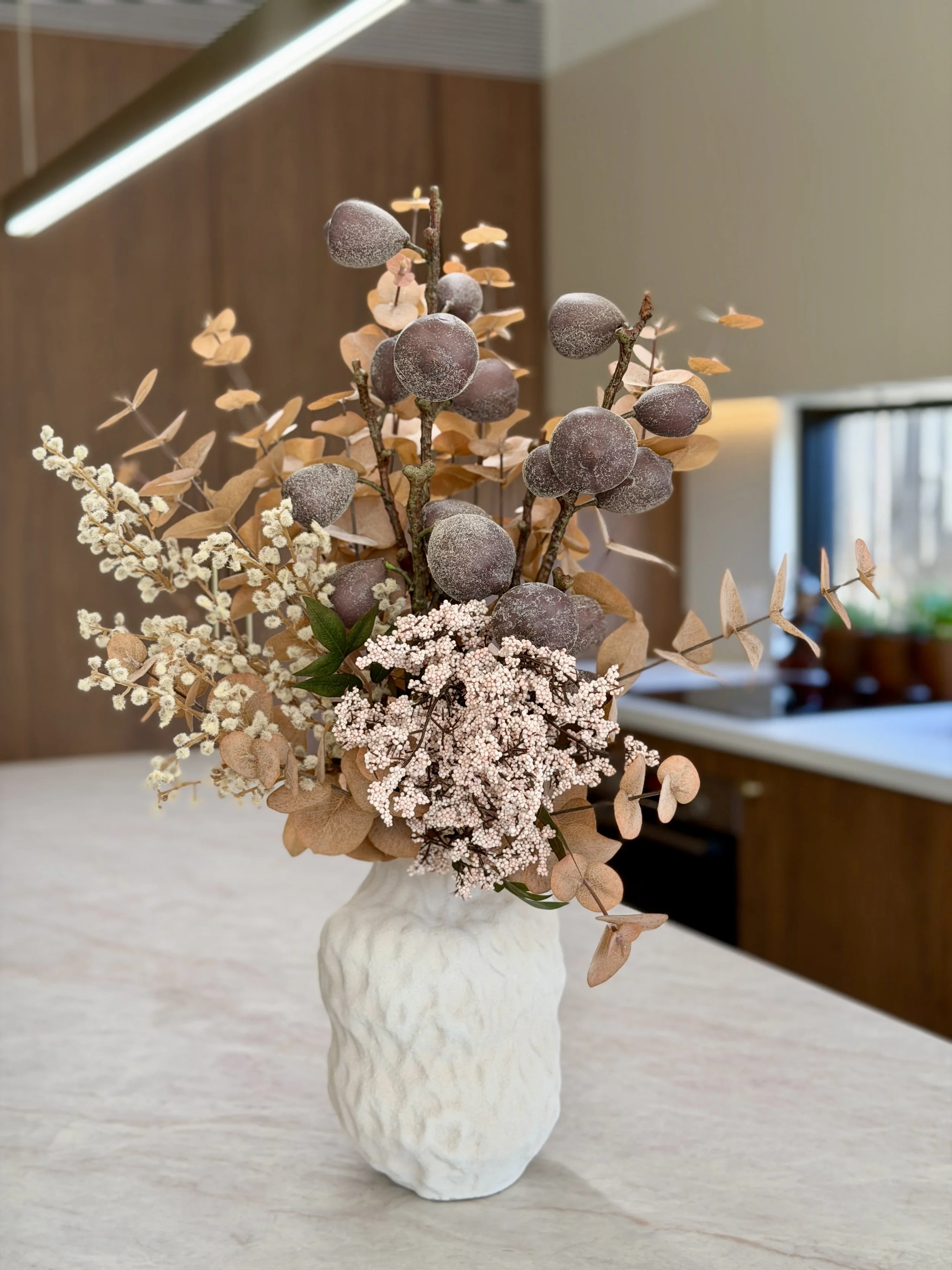 Caramel Dreams - Faux Flower Arrangement