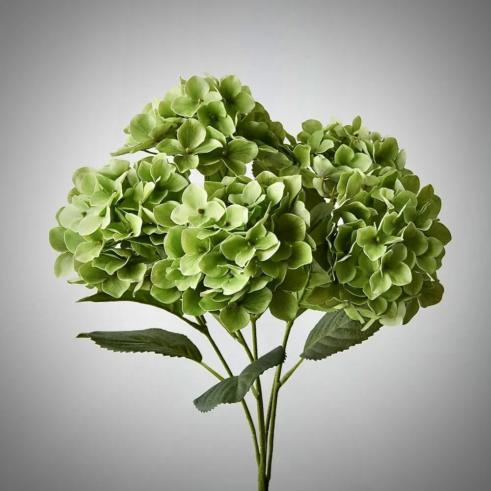 Faux - Hydrangea Bush Green