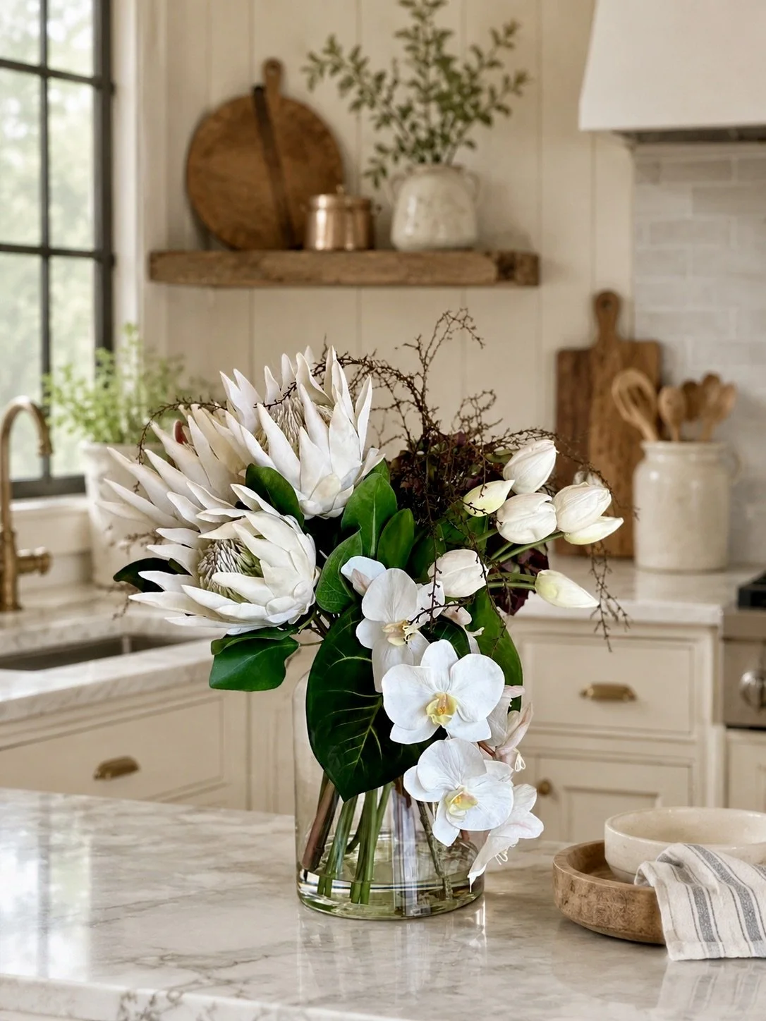 Wild Majesty - Faux Flower Arrangement