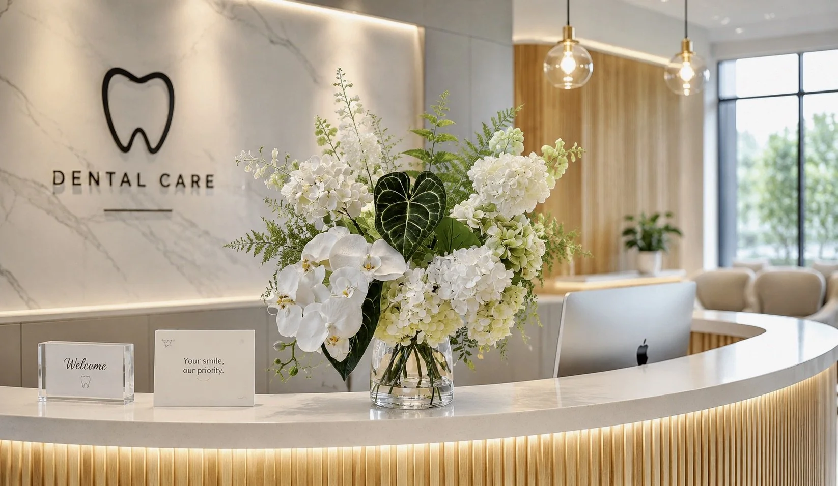 Summer Bloom - faux flower arrangement ( Sold Out )
