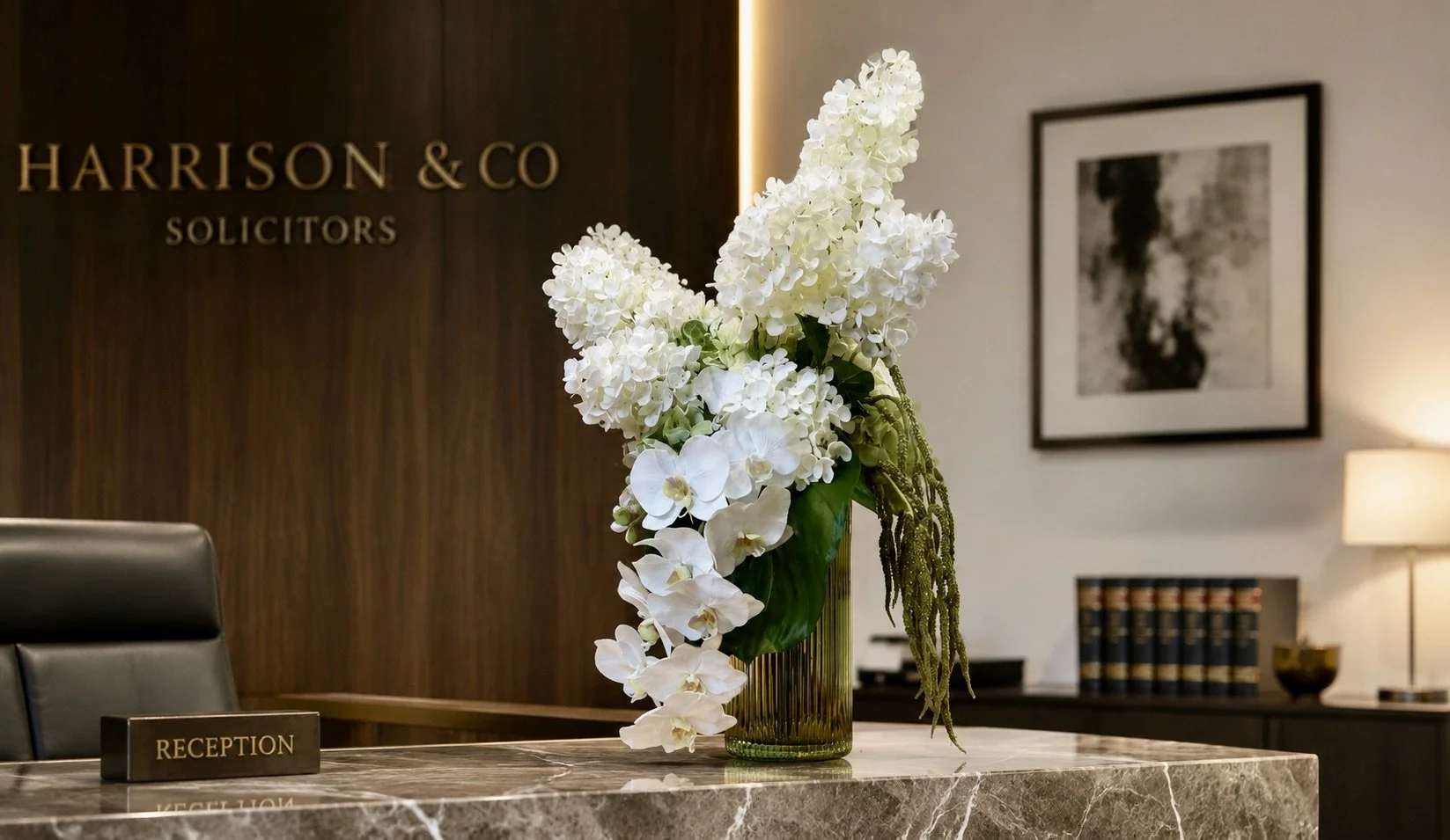 Cotton Cloud - Faux Flower Arrangement