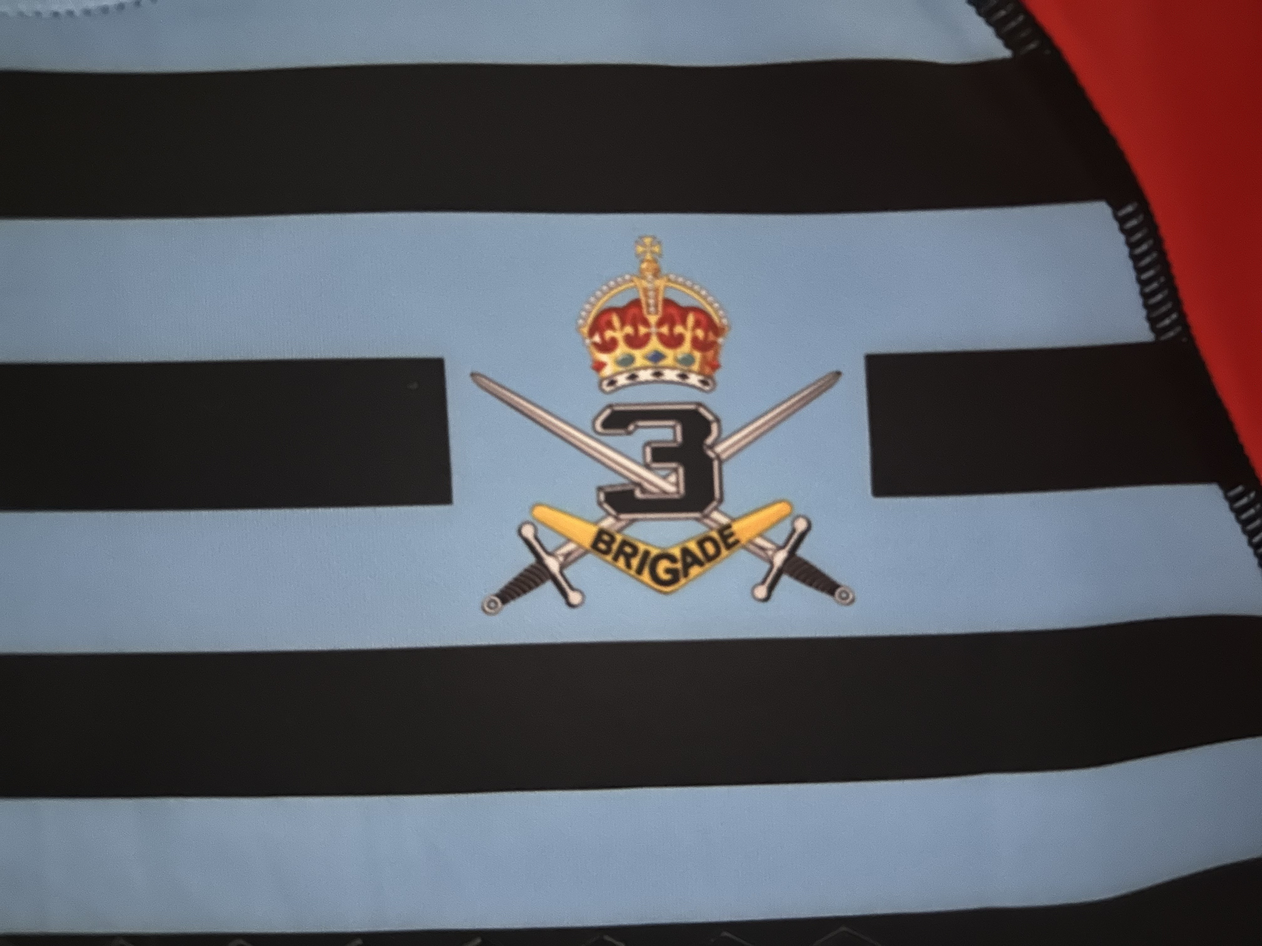 Flatlock Accent Stitching and Graphic Resolution detail