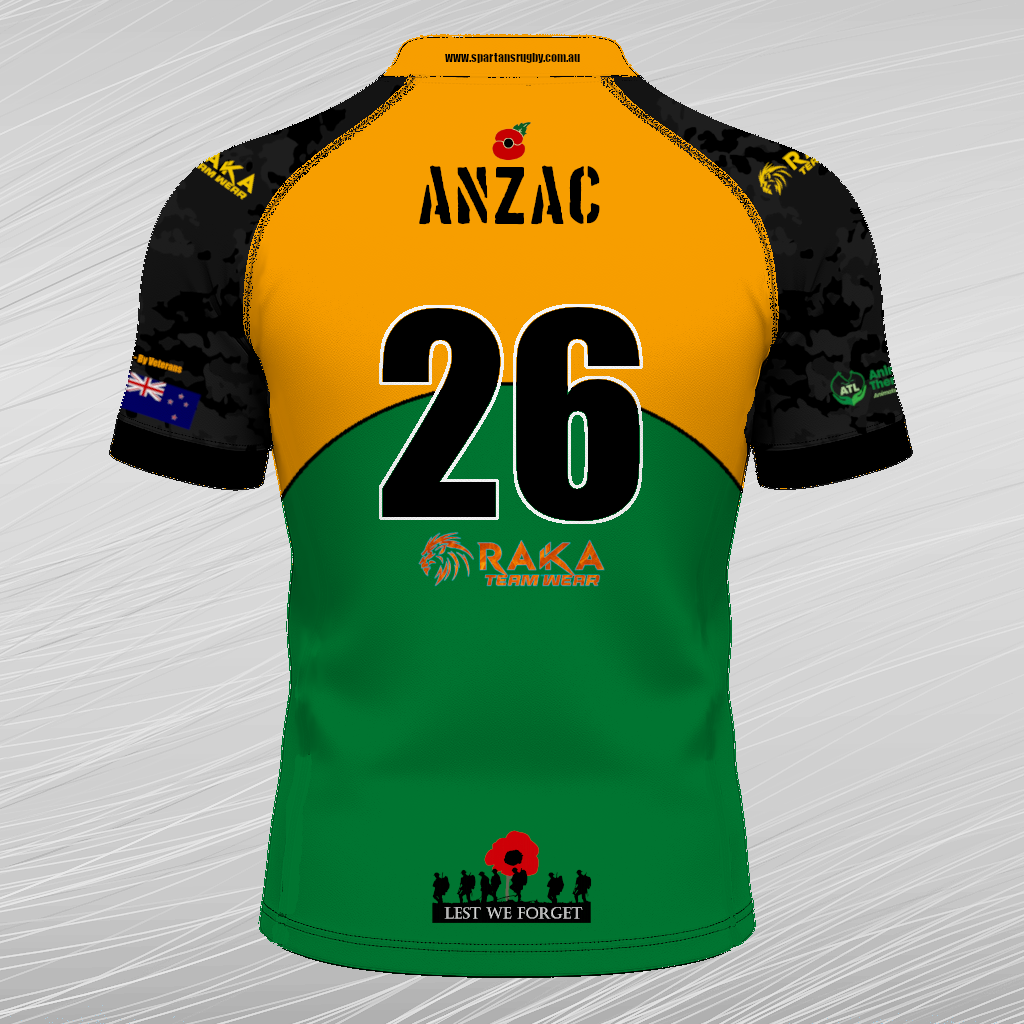 ANZAC Day Momento jersey Back.png