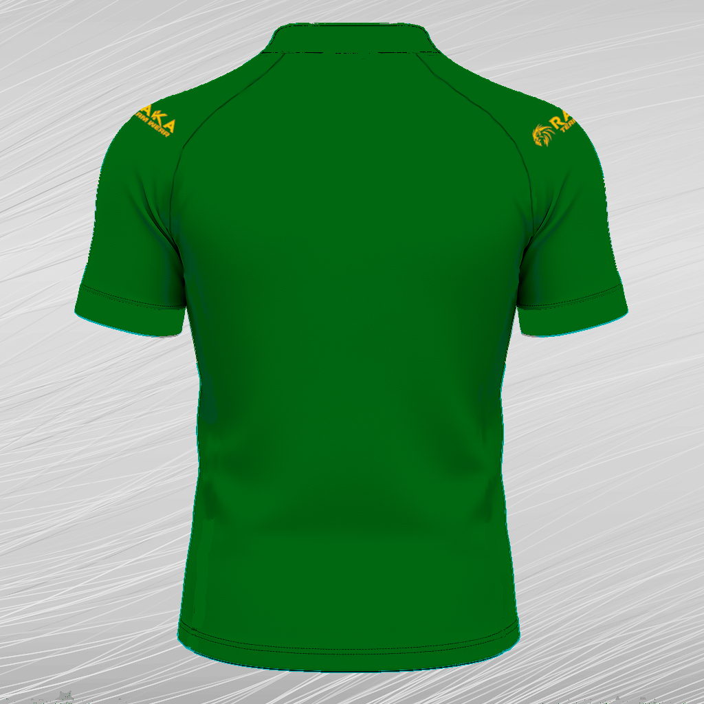 3D mock up Traioning Shirt Back-Green.png