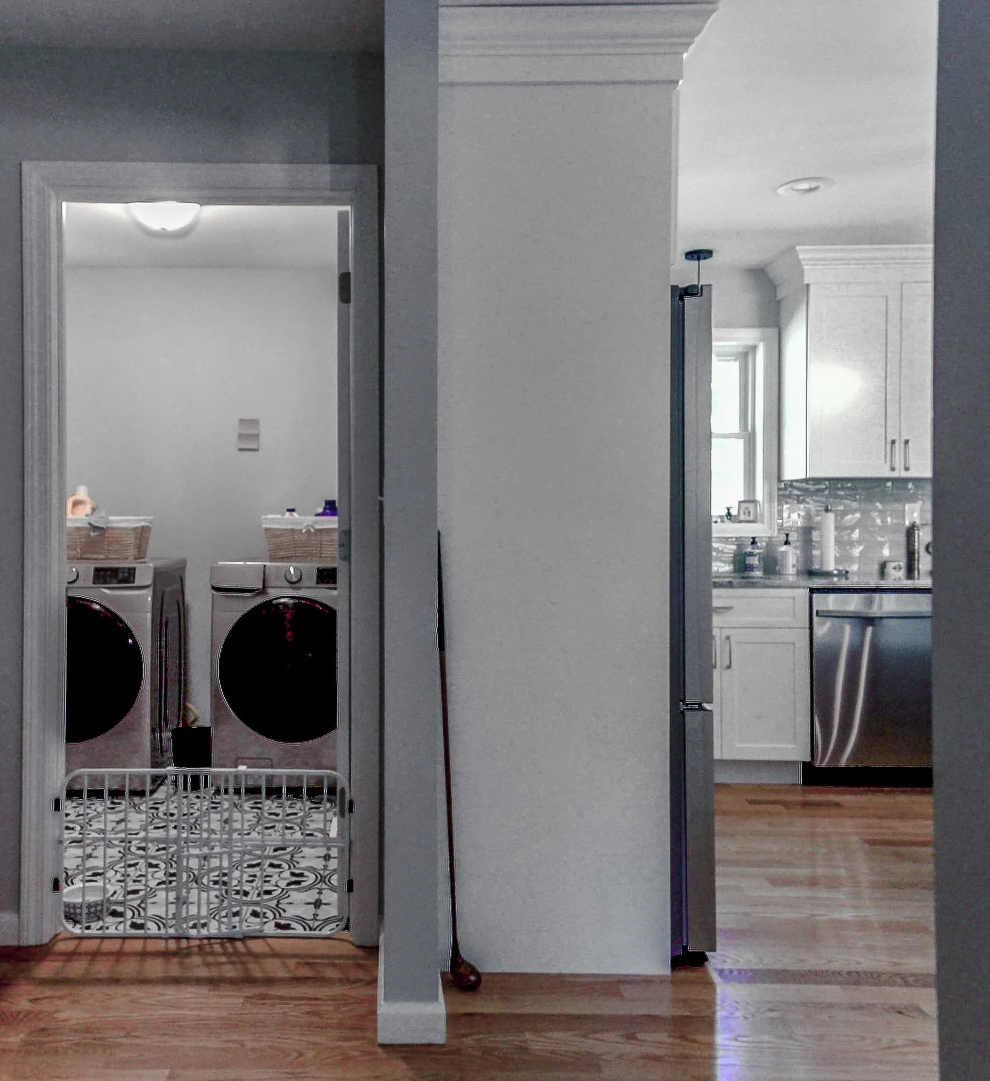 Eric Weiss Photography real estate photography Eastern Connecticut Central Connecticut laundry room adjacent to kitchen
