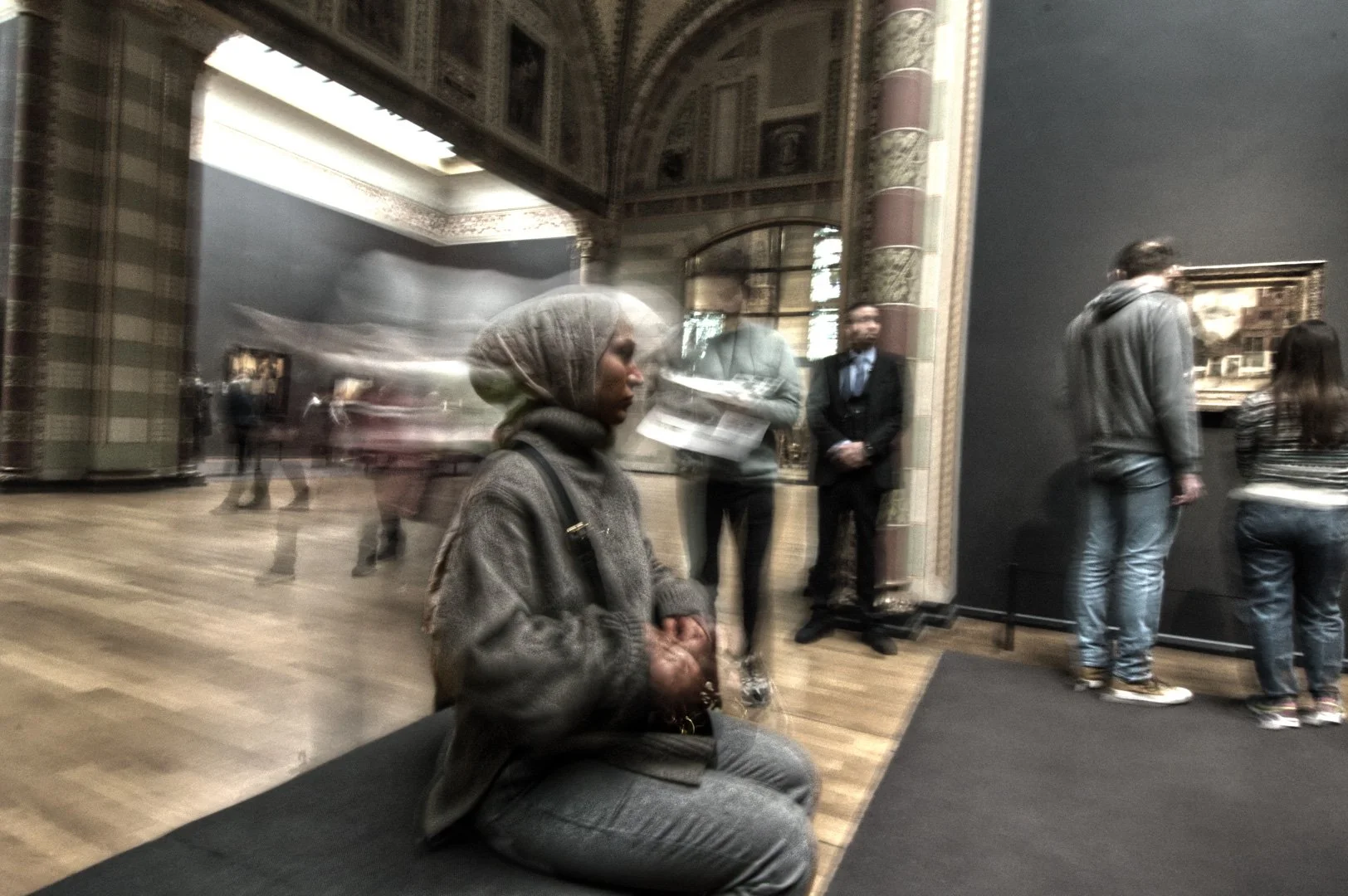 Woman in museum Blur.jpg