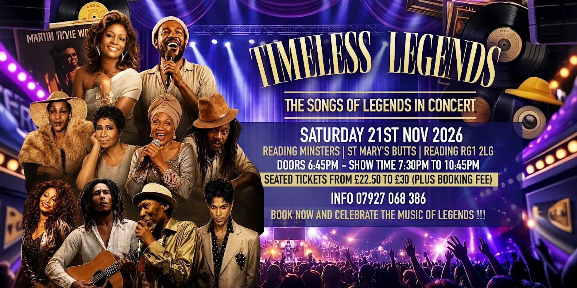 Reading Minster presents Timeless Legends