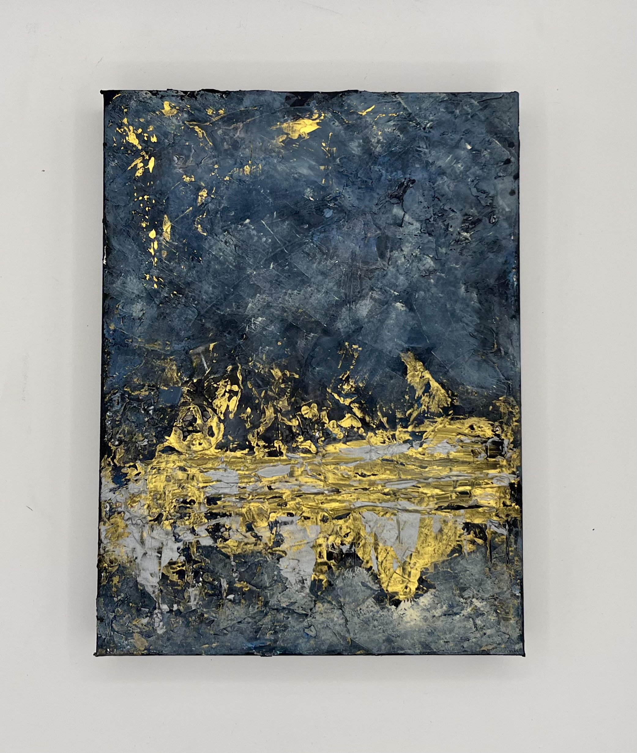Shock Wave - Mini Abstract Textured Art
