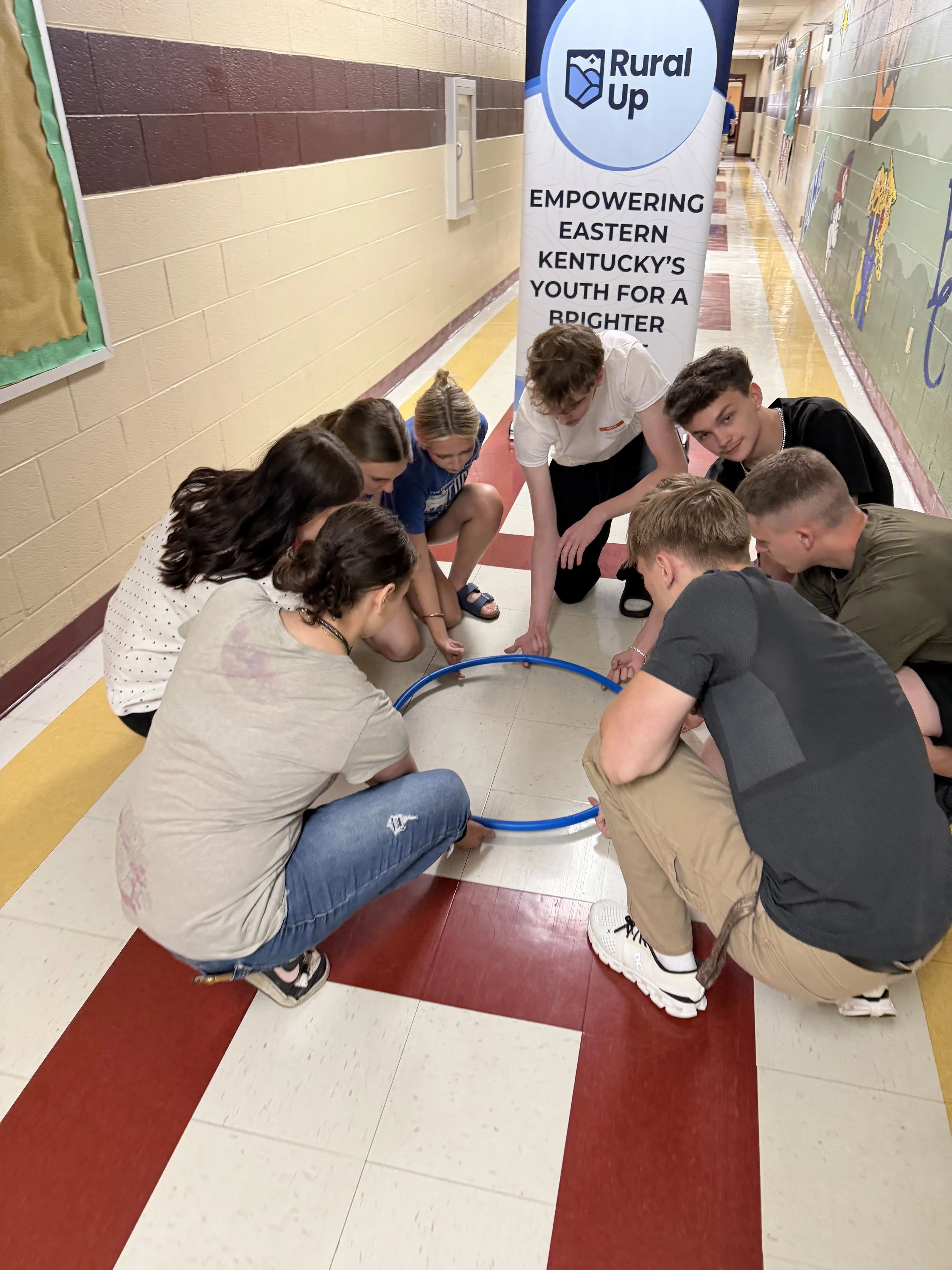 Students from Rural Up partner schools participate in orientation activities designed to prepare them for successful summer internships with employers across Eastern Kentucky.