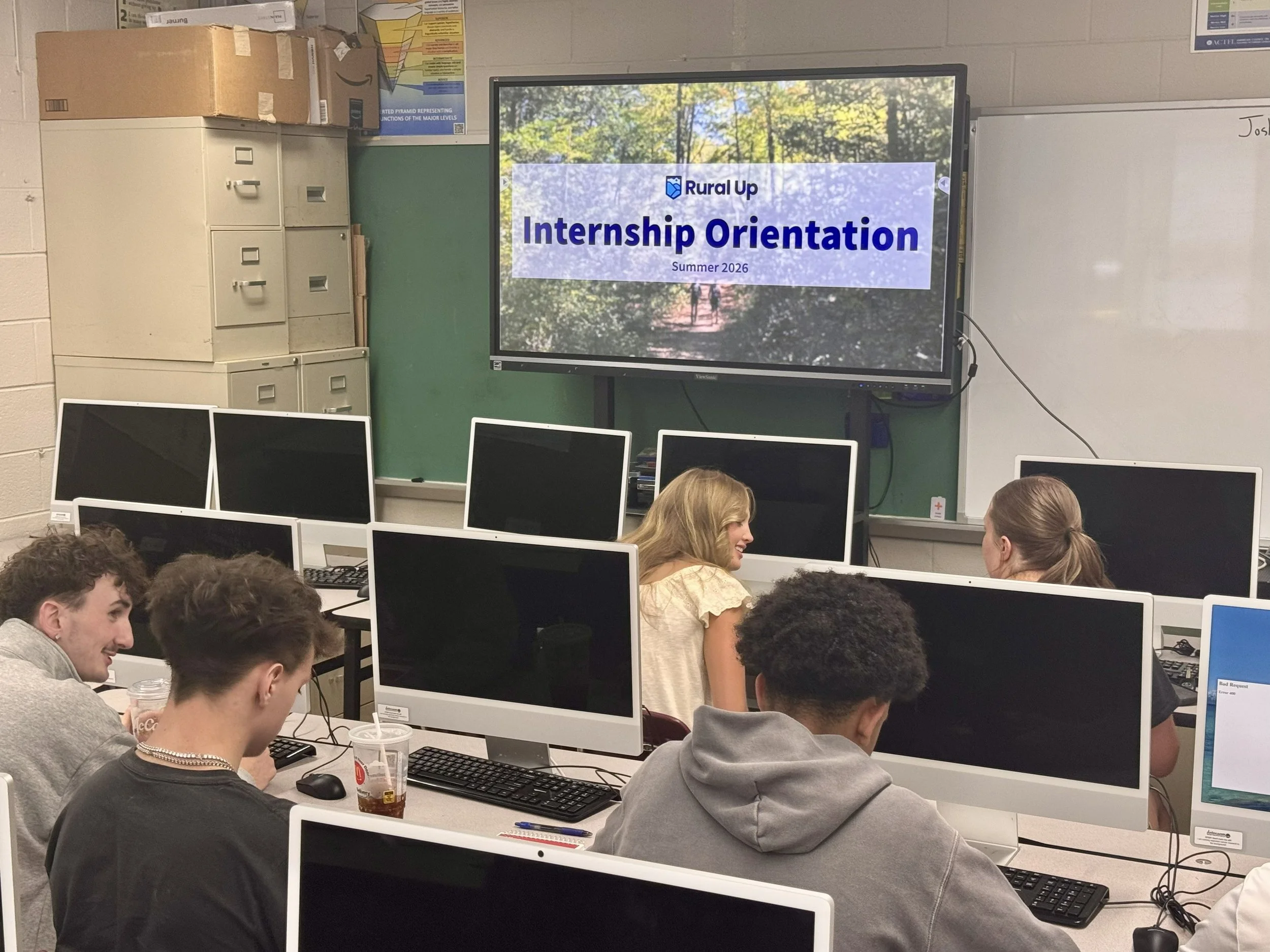 Students from Rural Up partner schools participate in orientation activities designed to prepare them for successful summer internships with employers across Eastern Kentucky.
