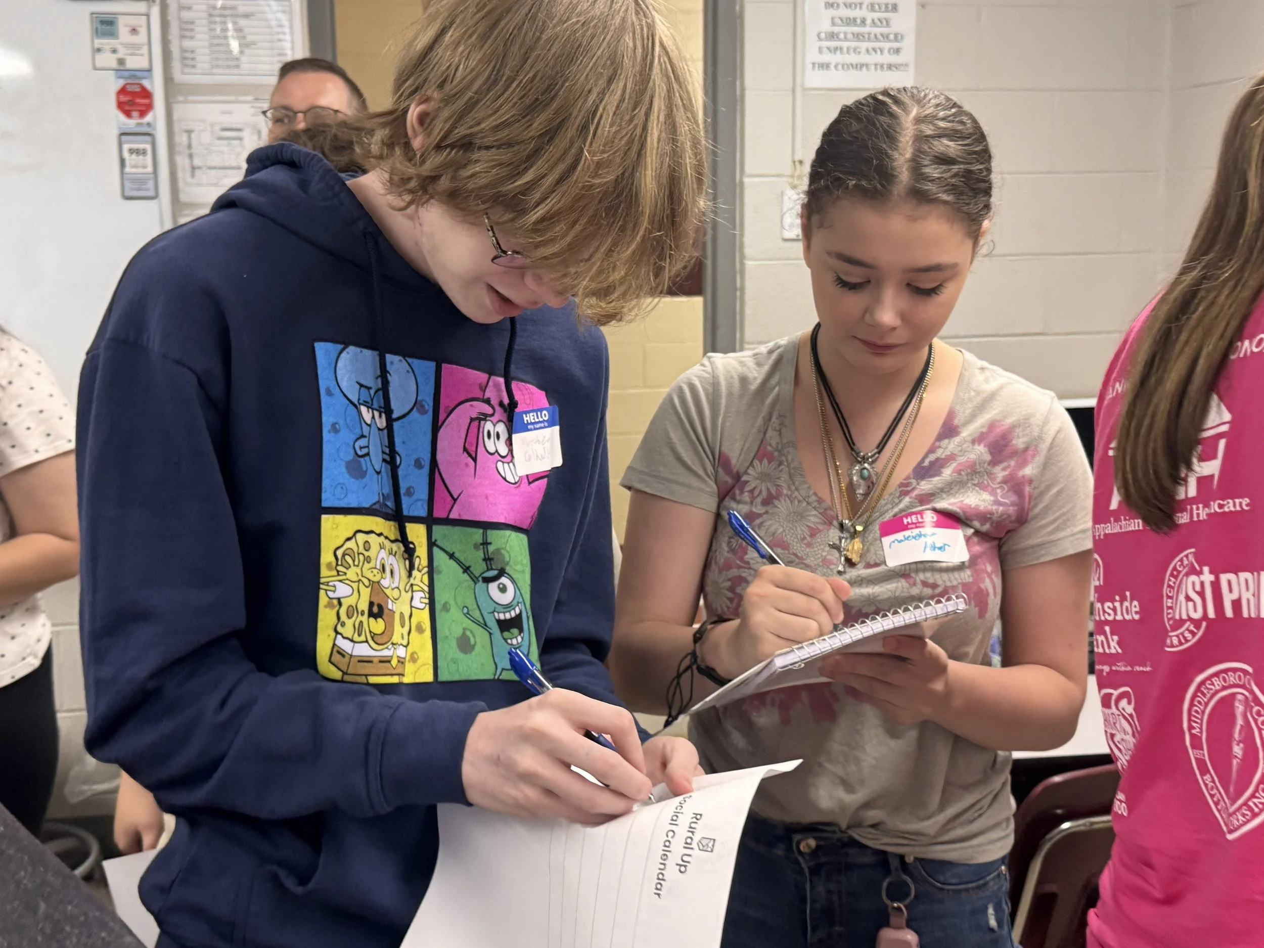 Students from Rural Up partner schools participate in orientation activities designed to prepare them for successful summer internships with employers across Eastern Kentucky.