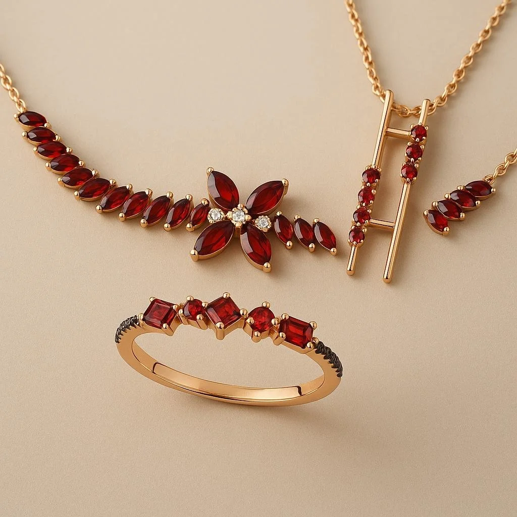 The Kiss of Moldavite: Where Garnet Fire Meets Celestial Energy 