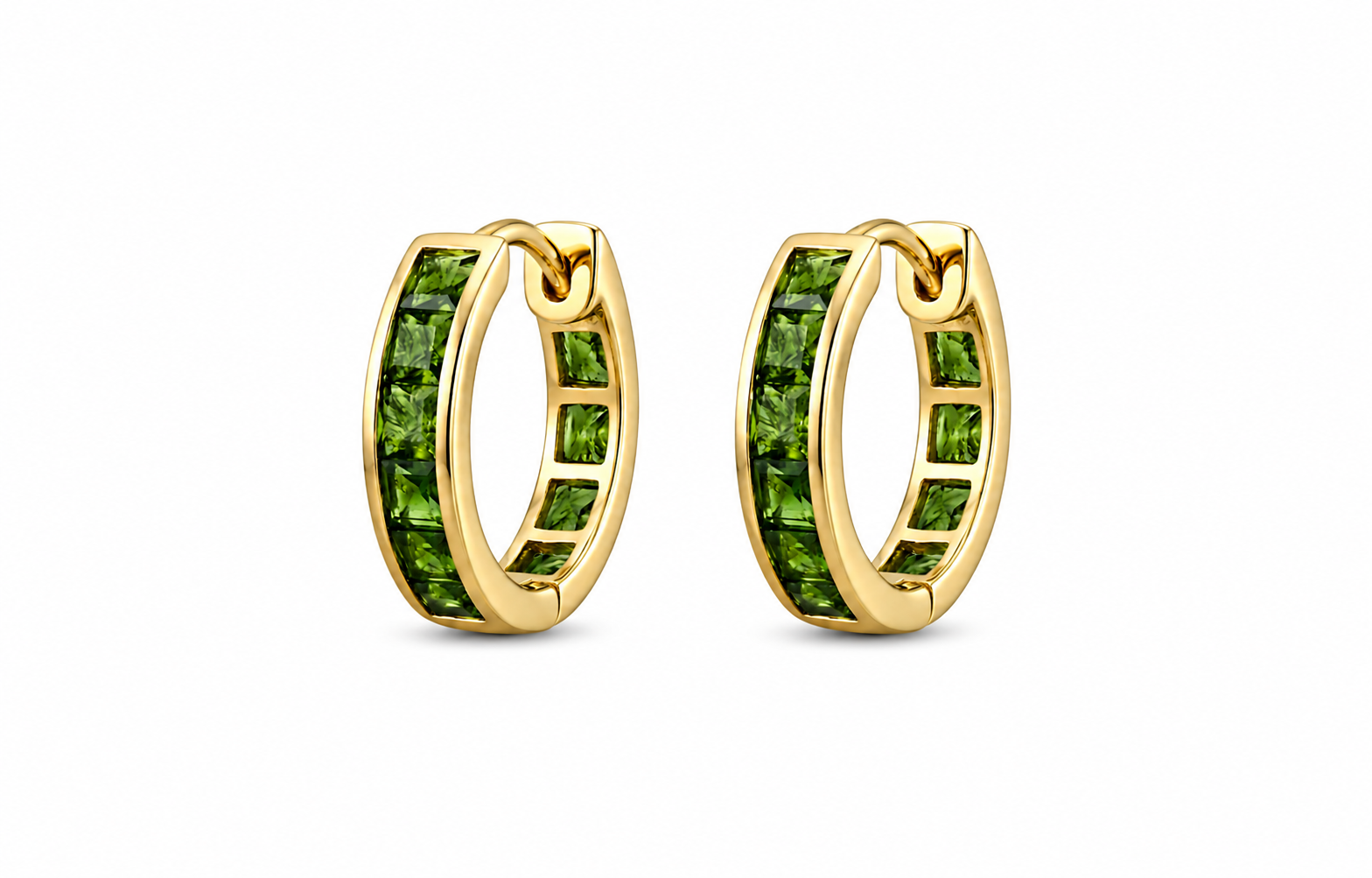 RG294 Gold moldavite Earring FELROVA