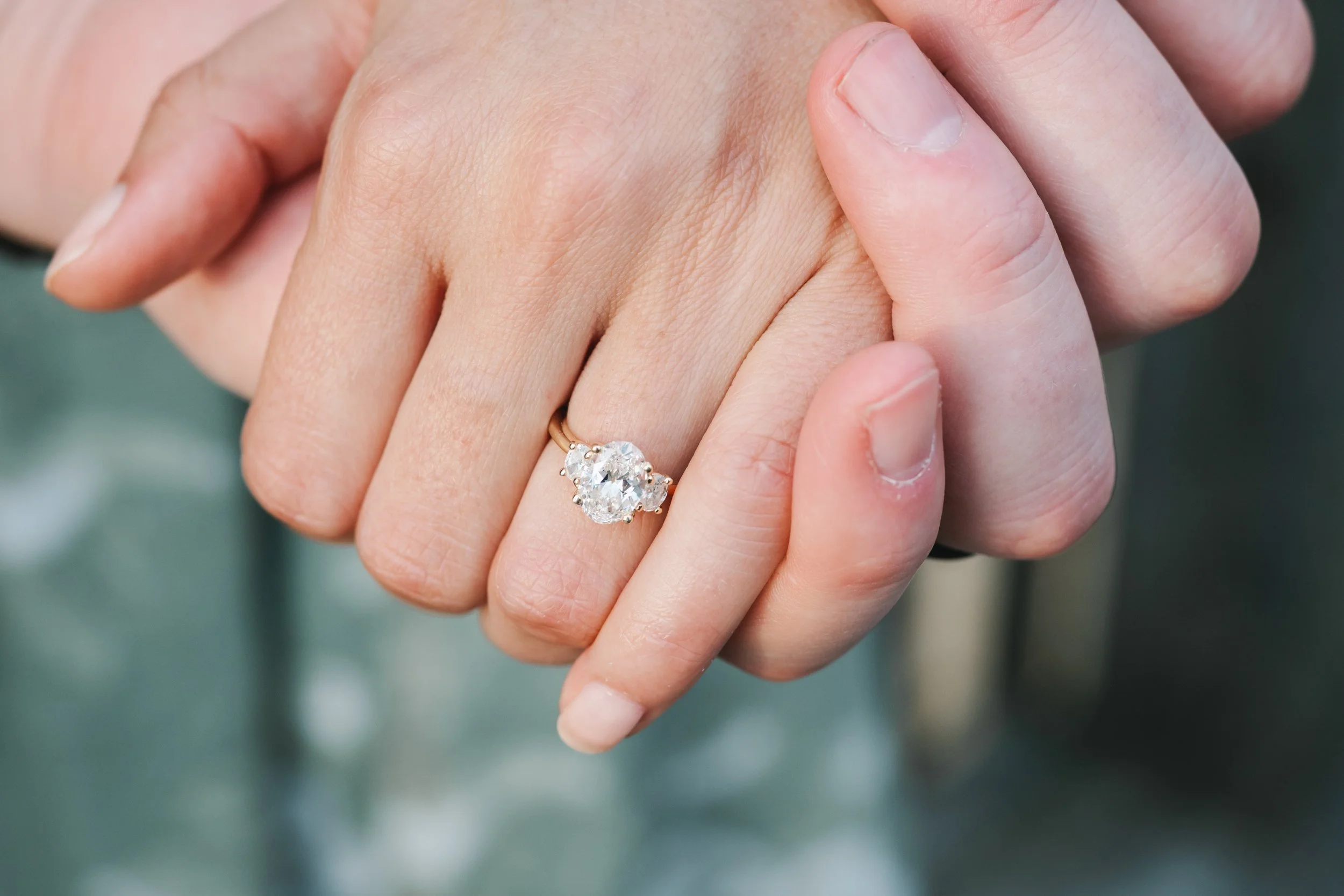 Engagement session in Downtown Fredericksburg, VA