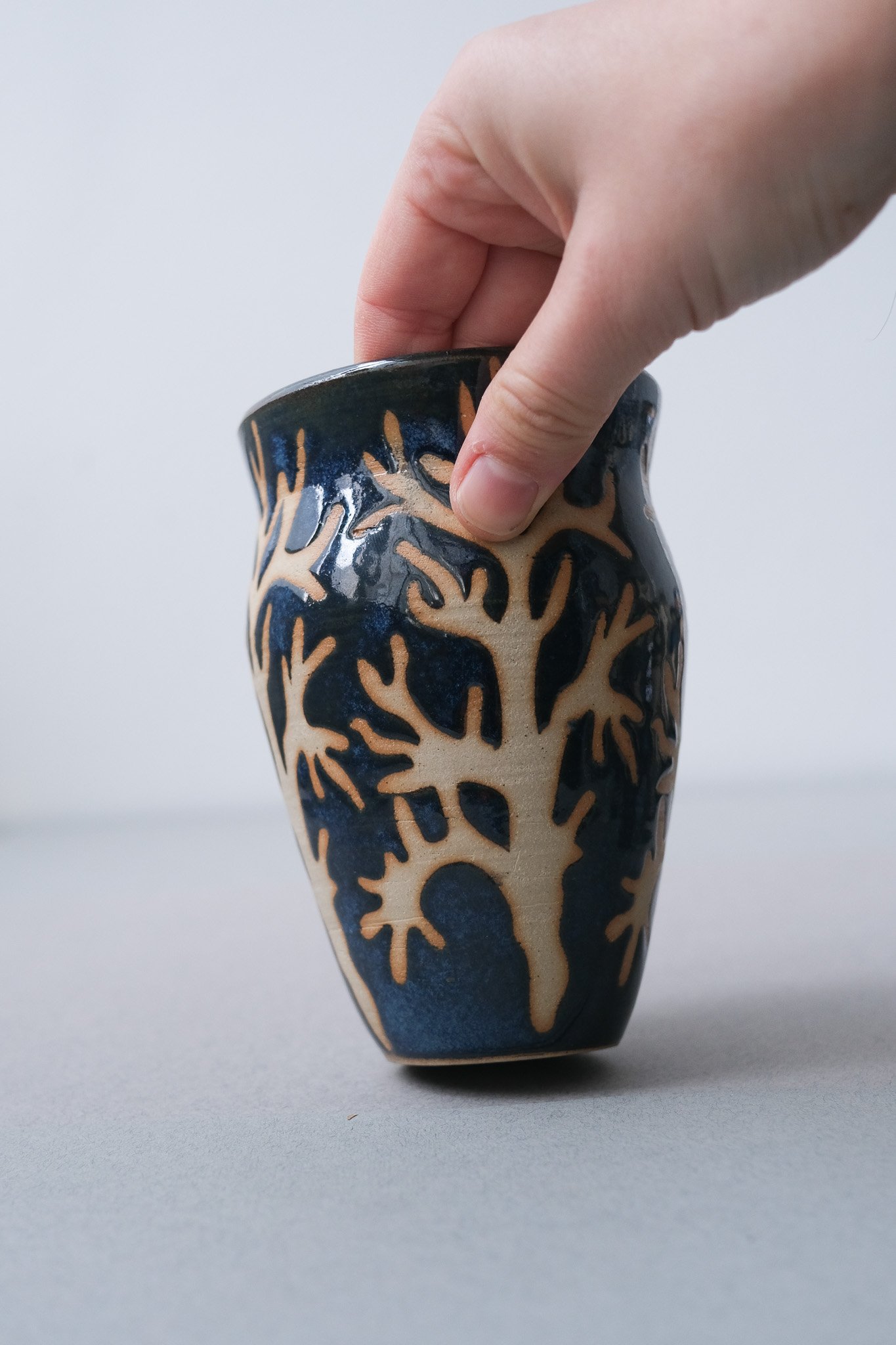 Petit vase — Corail