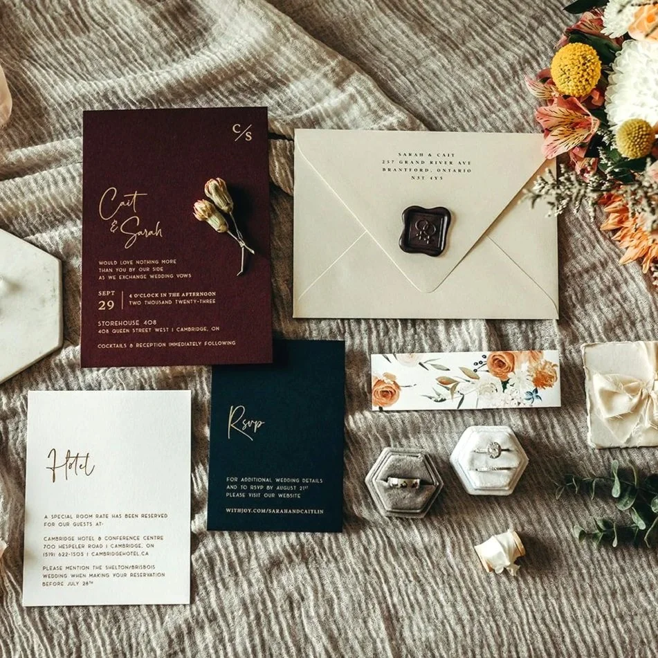 wedding invitation for gay wedding