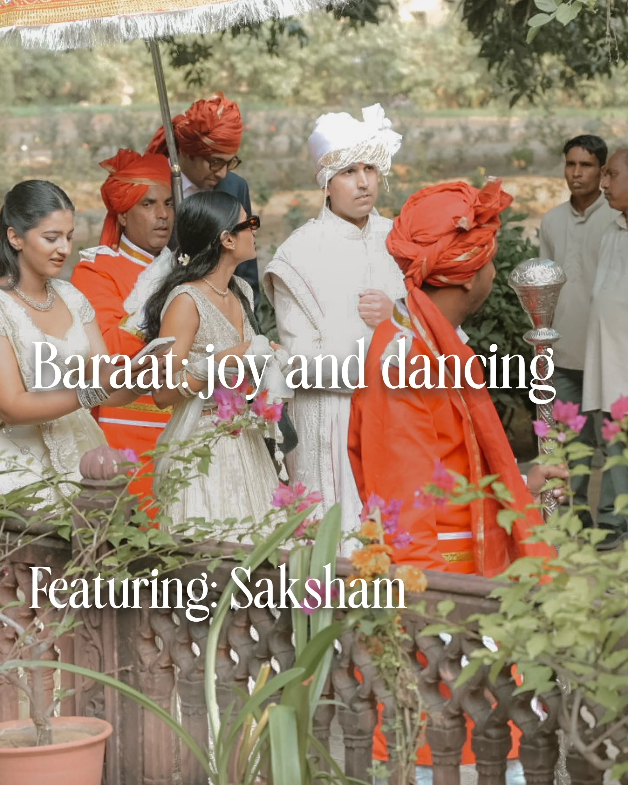 The energy of a Baraat is truly unmatched&mdash;a beautiful chaos that demands both emotion and anticipation✨

As a cinematic storyteller, I don&rsquo;t just document the procession; I look for the layers. To capture the spirit of a wedding, I focus 