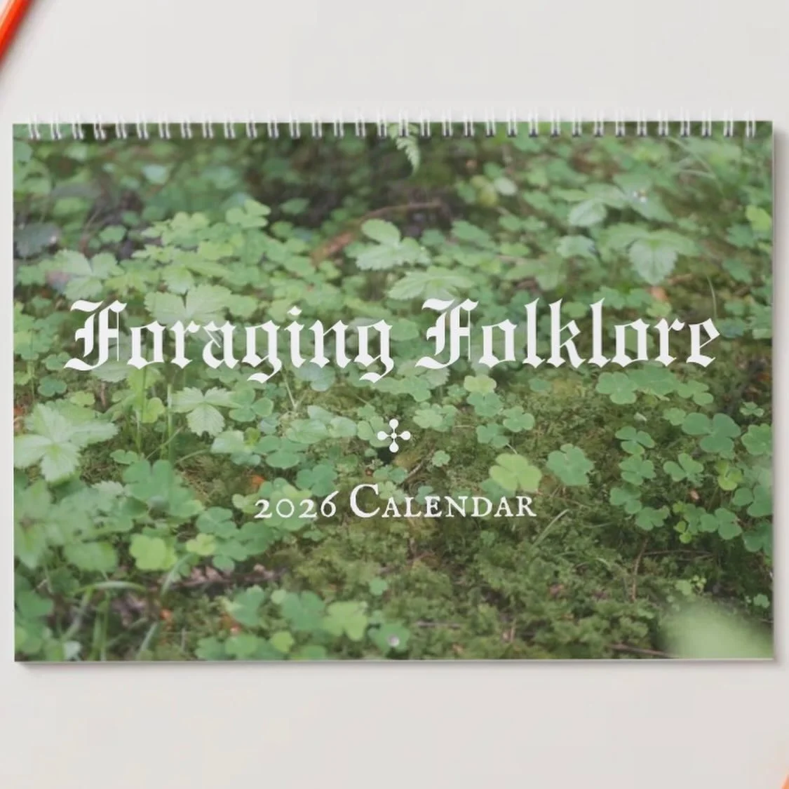 Foraging Folklore Calendar 2026, too late for Christmas but if you&rsquo;d like a copy let me know 🌱🧺✨ (by Mon 29th Dec so I can work out costs etc. :)) 💚