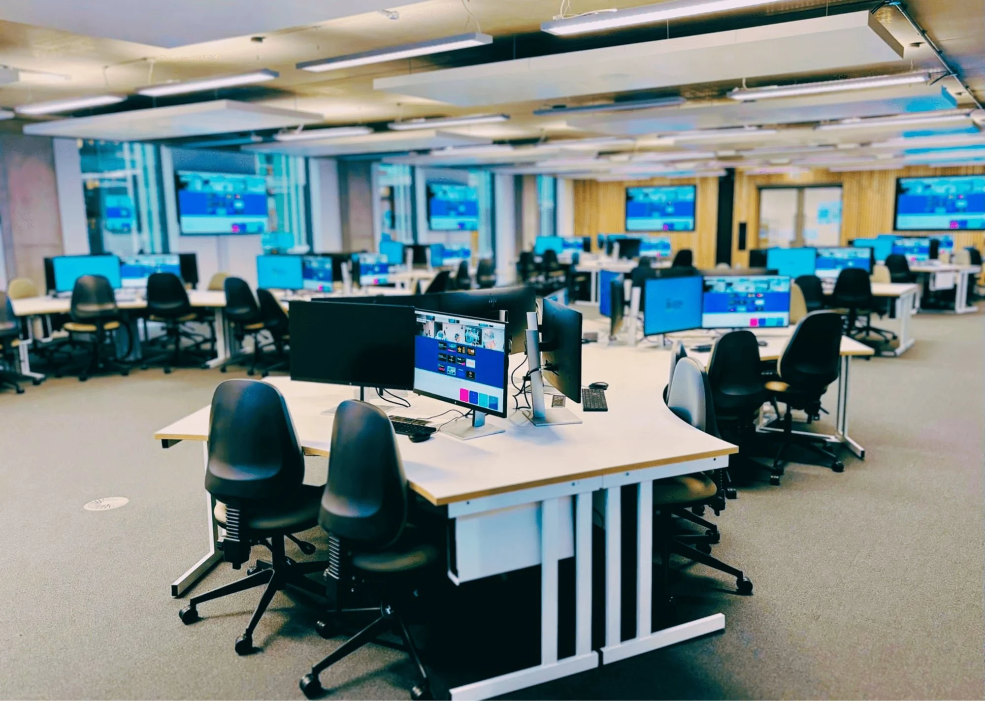Bloomberg Trading Suite at Manchester Met
