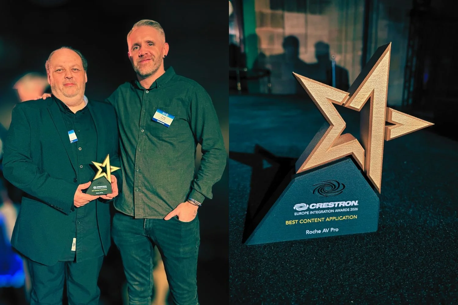 Roche x MMU Project wins at Crestron Integration Awards 2026!