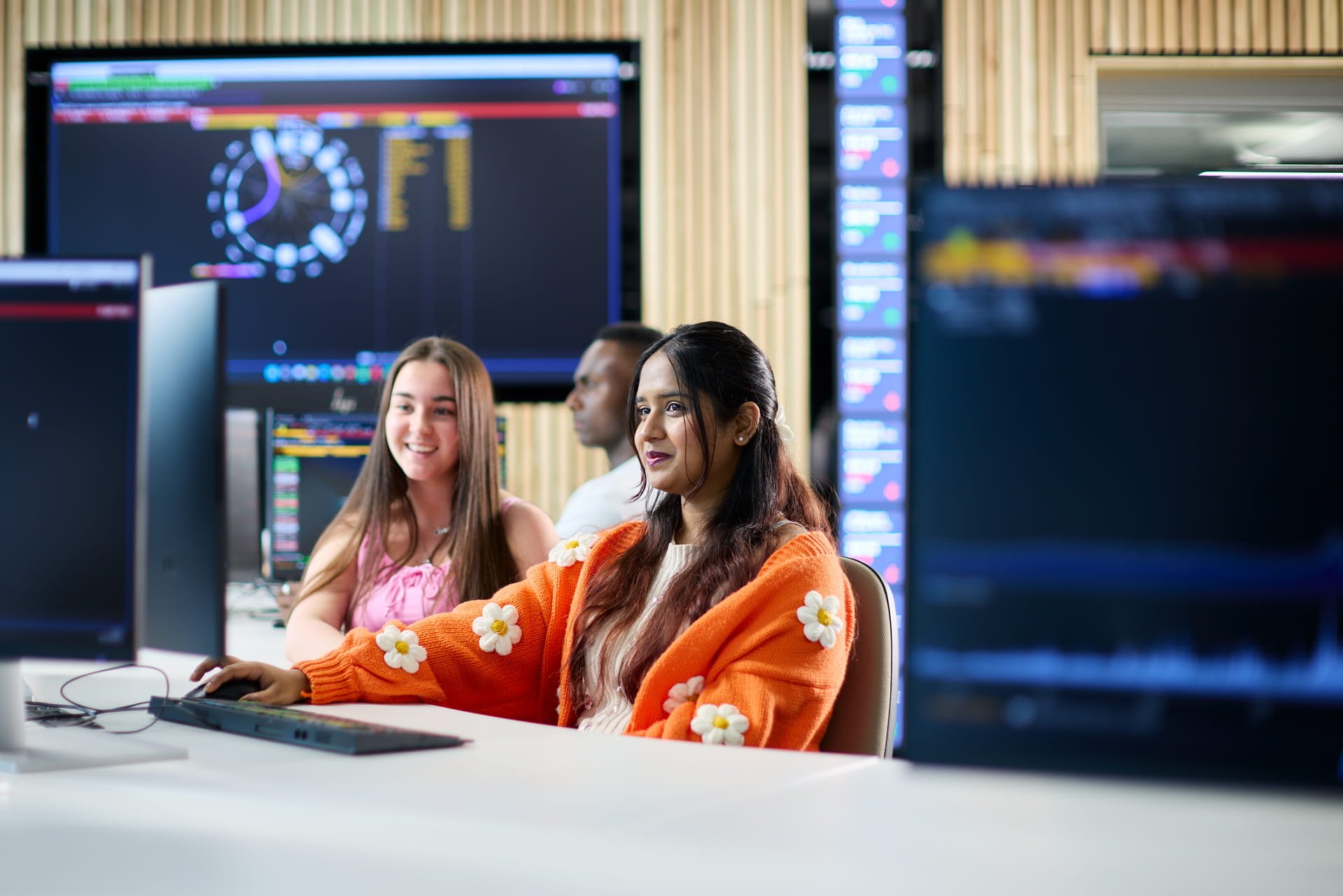 Bloomberg Suite in use photography courtesy of Manchester Metropolitan University