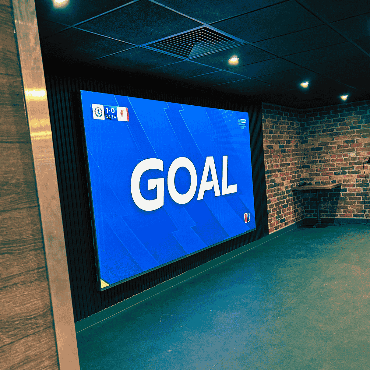 Project Snapshot: 3m Absen LED Wall Sports Bar Installation