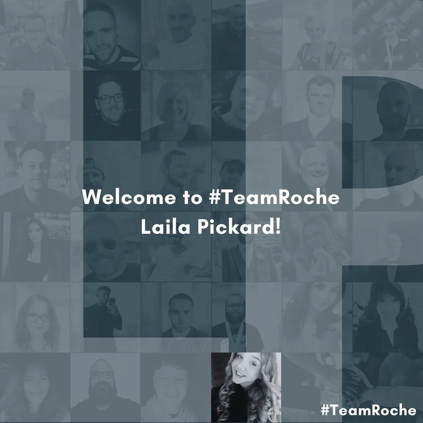 Welcome to #TeamRoche Laila!