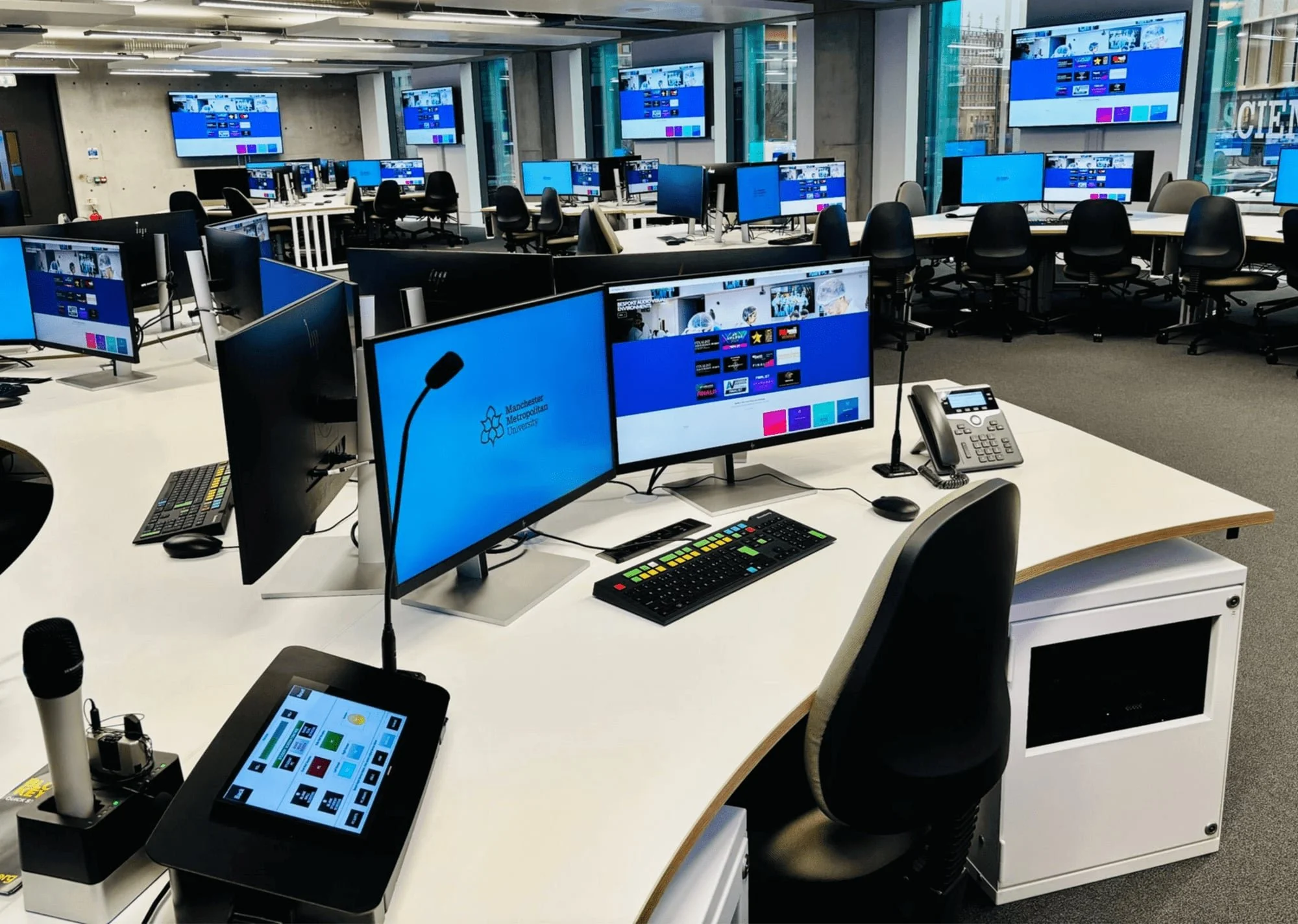 Bloomberg Trading Suite at Manchester Met