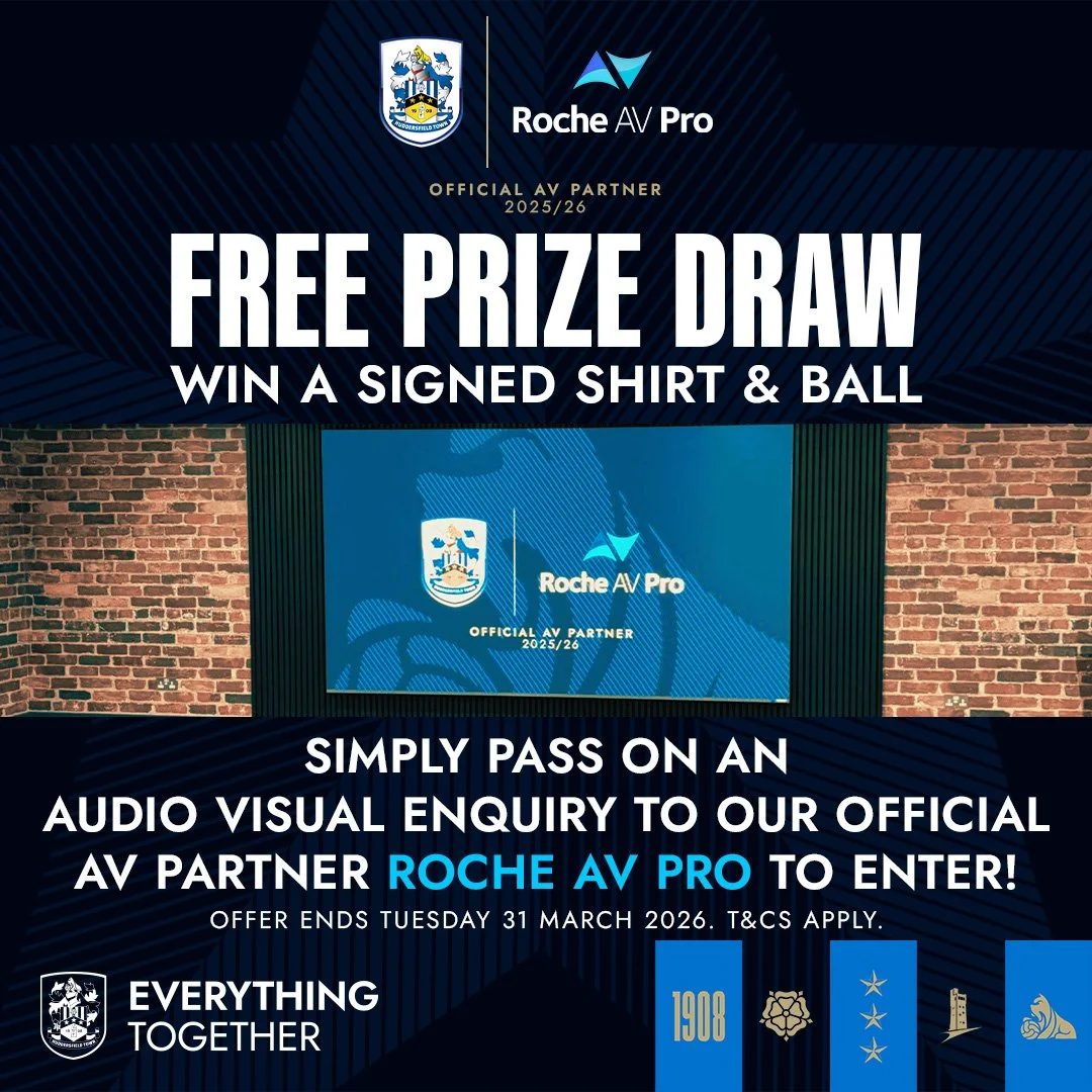 FREE Prize Draw to win a Signed HTAFC shirt &amp; ball!