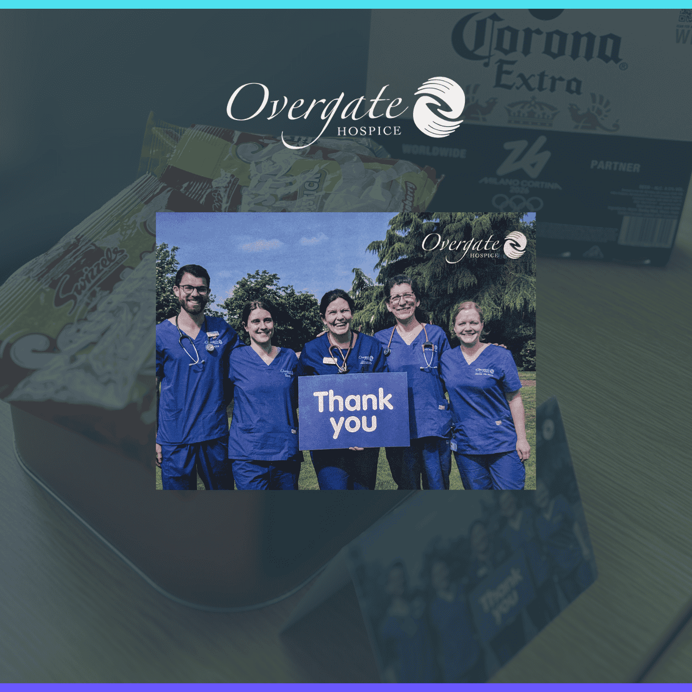 Thanks from Overgate Hospice